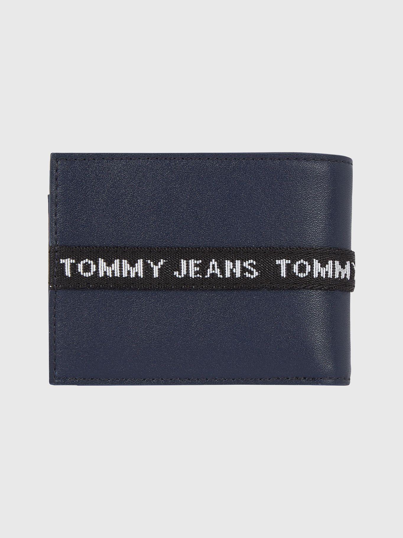 Billetera Essential Stripe Logo Azul Tommy Jeans-1