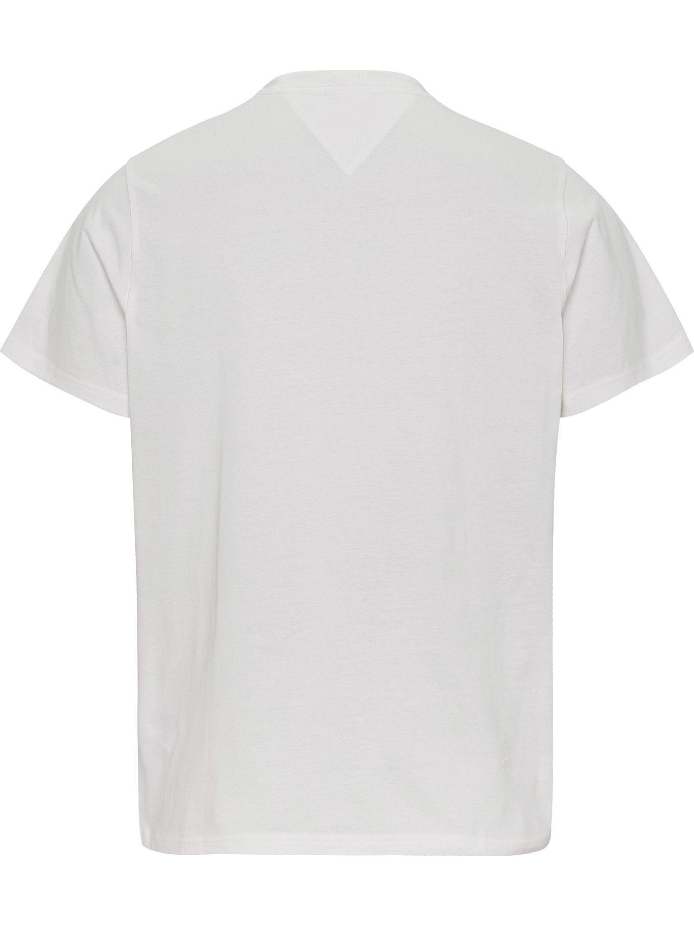 Polera Essential Multi Logo Blanco Tommy Hilfiger-1