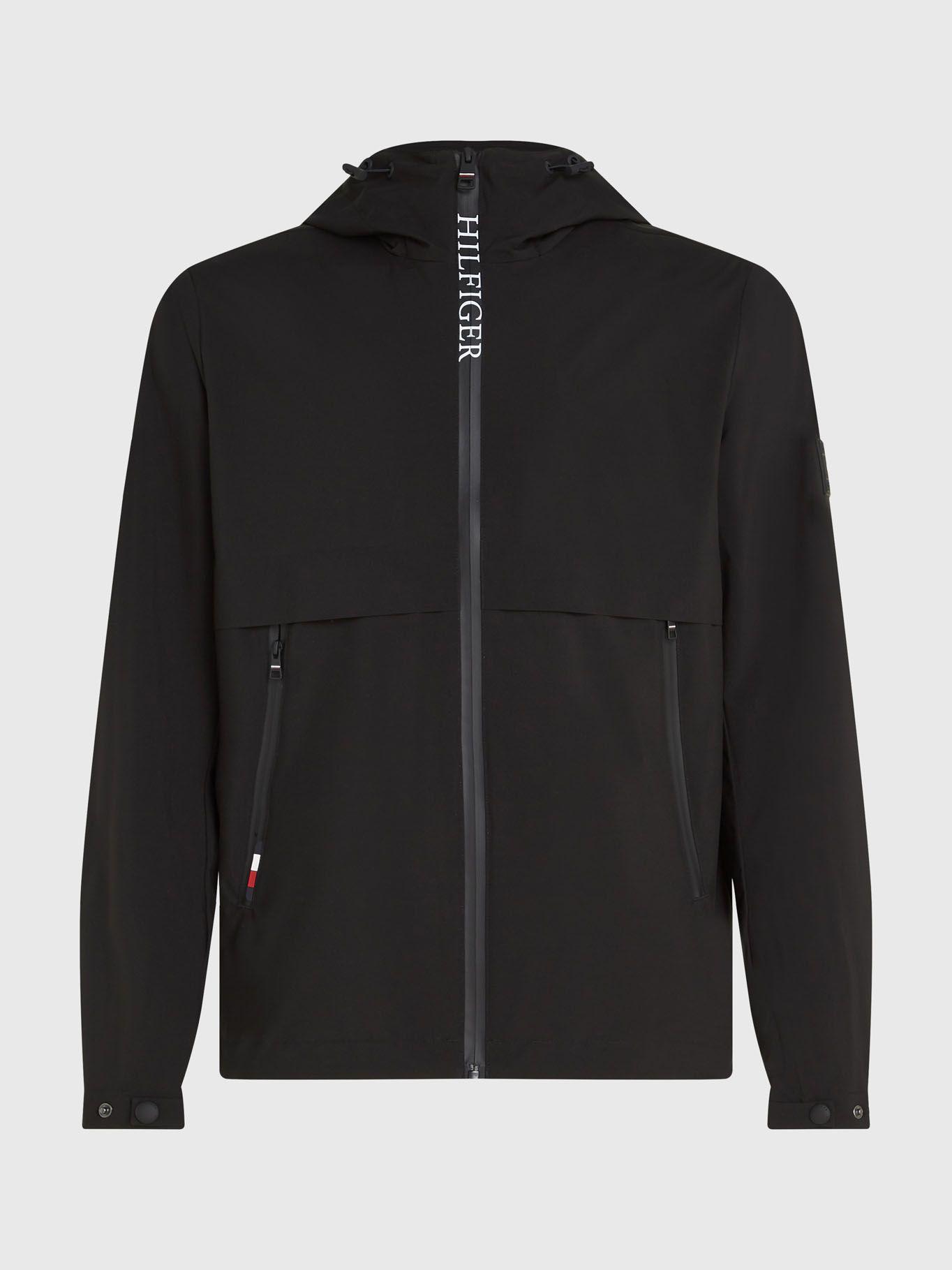 Chaqueta Con Gorro Protect Sail Negro Tommy Hilfiger-4