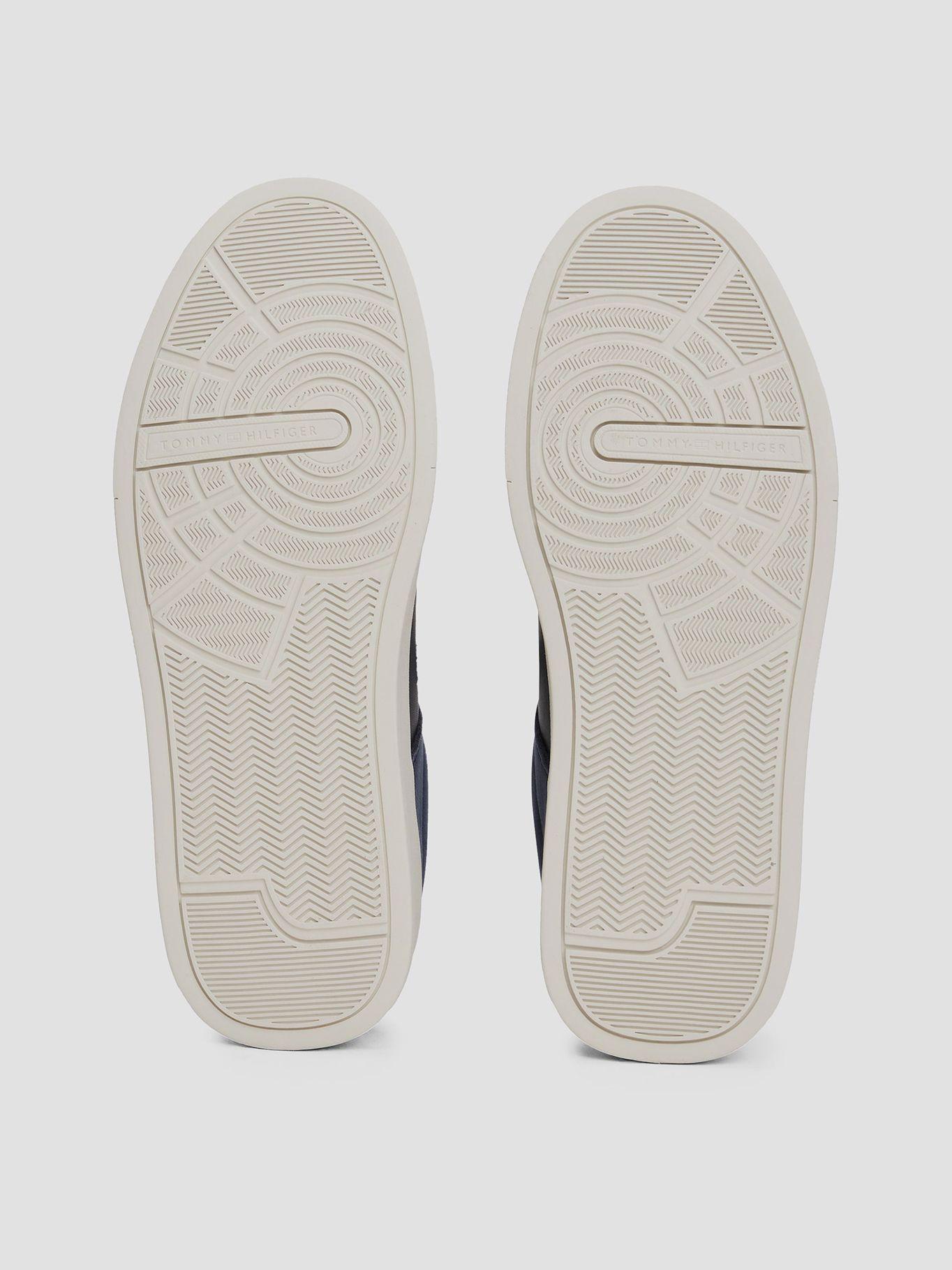Zapatillas Bajo Relieve De Tenis En Azul Tommy Hilfiger-3