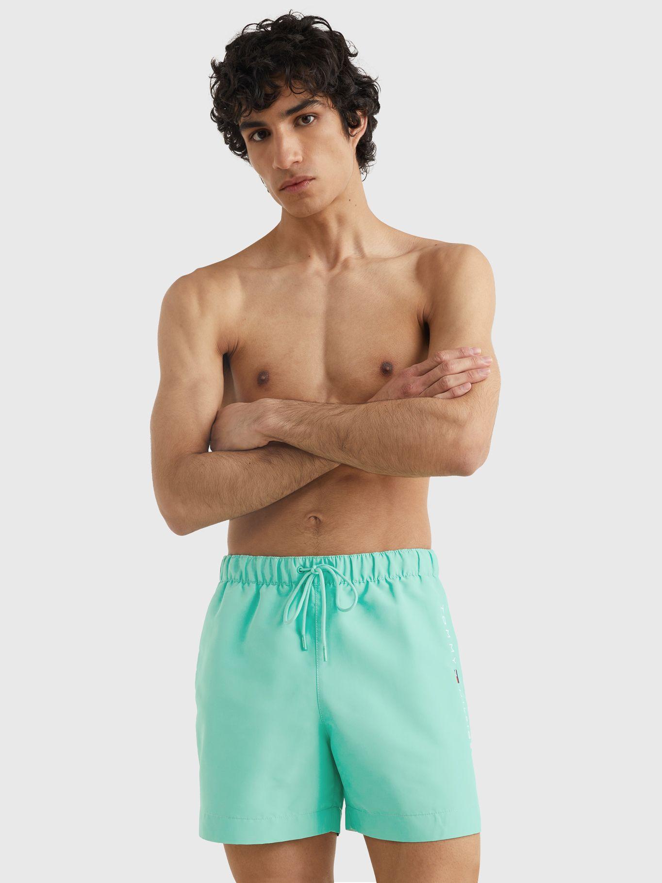TRAJE DE BAÑO CORE LOGO VERDE TOMMY HILFIGER-1