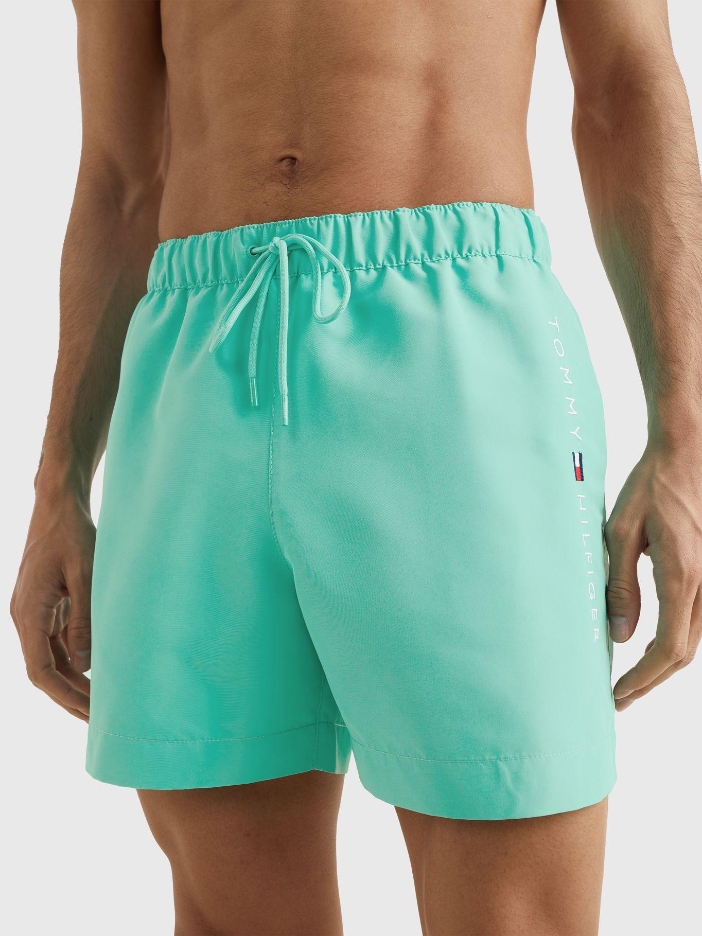 TRAJE DE BAÑO CORE LOGO VERDE TOMMY HILFIGER-2