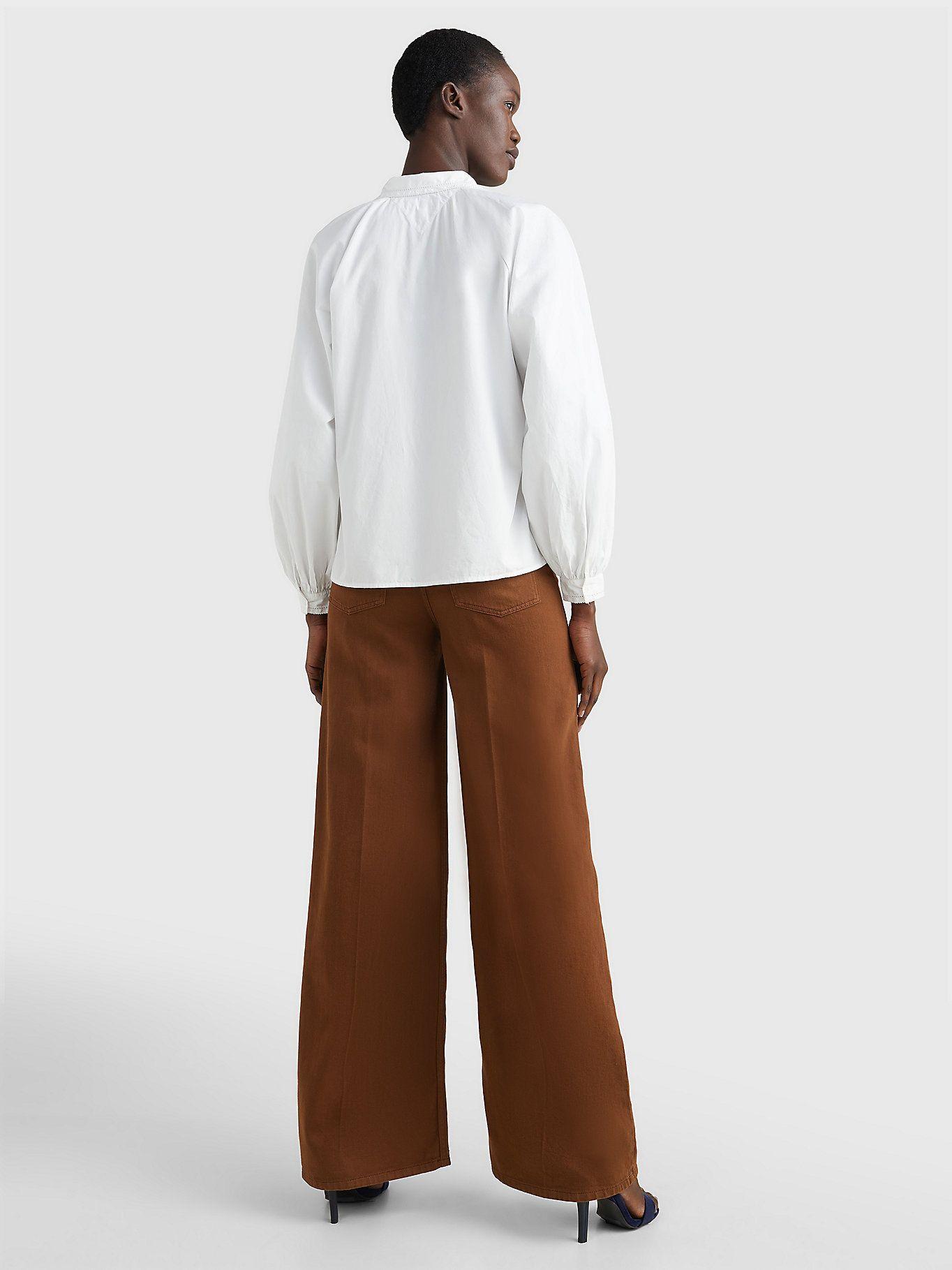 Camisa Relaxed Solid Raglan Blanco Tommy Hilfiger-2