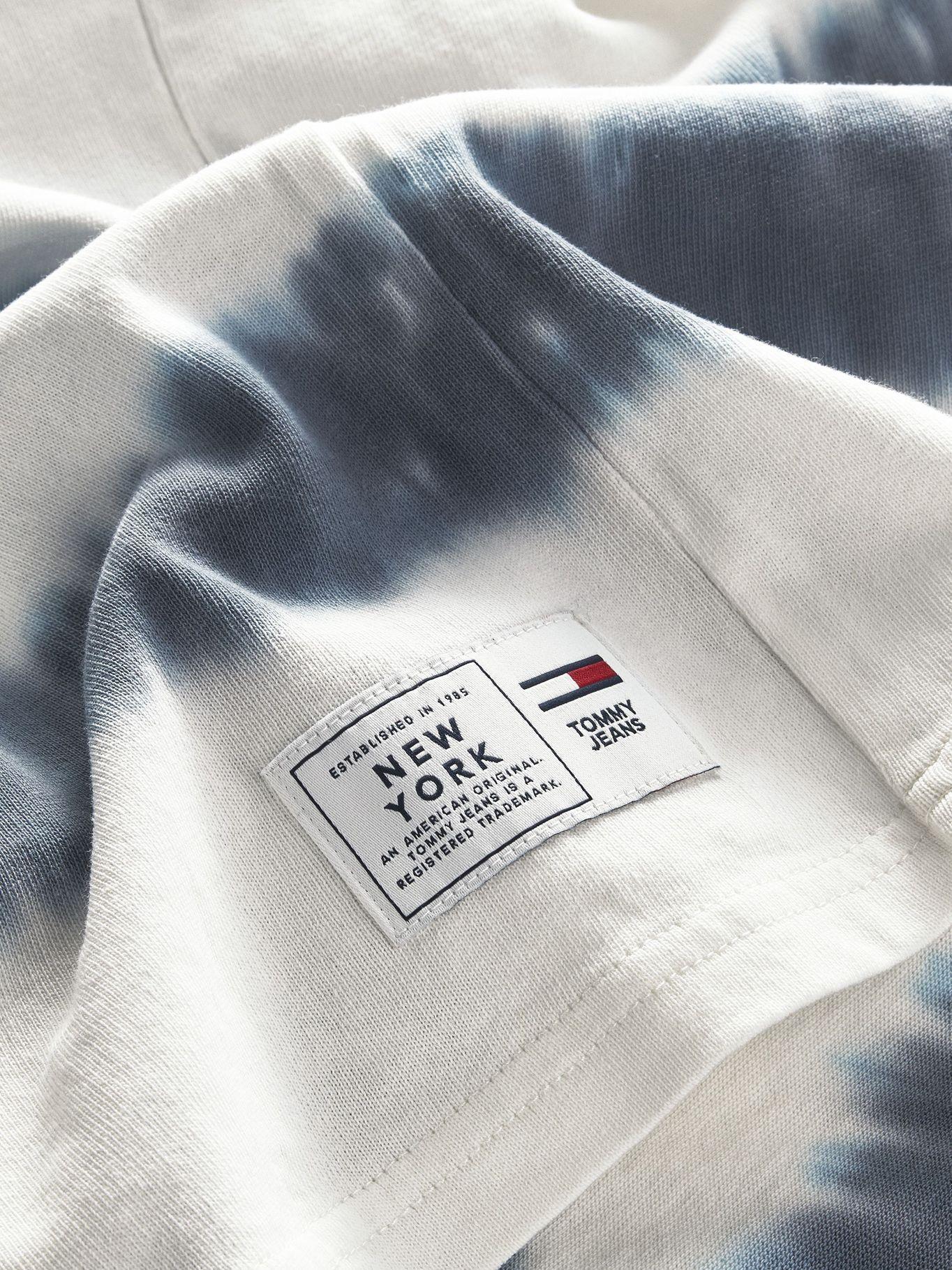 Polera Print Efecto Desteñido Blanco Tommy Jeans-2