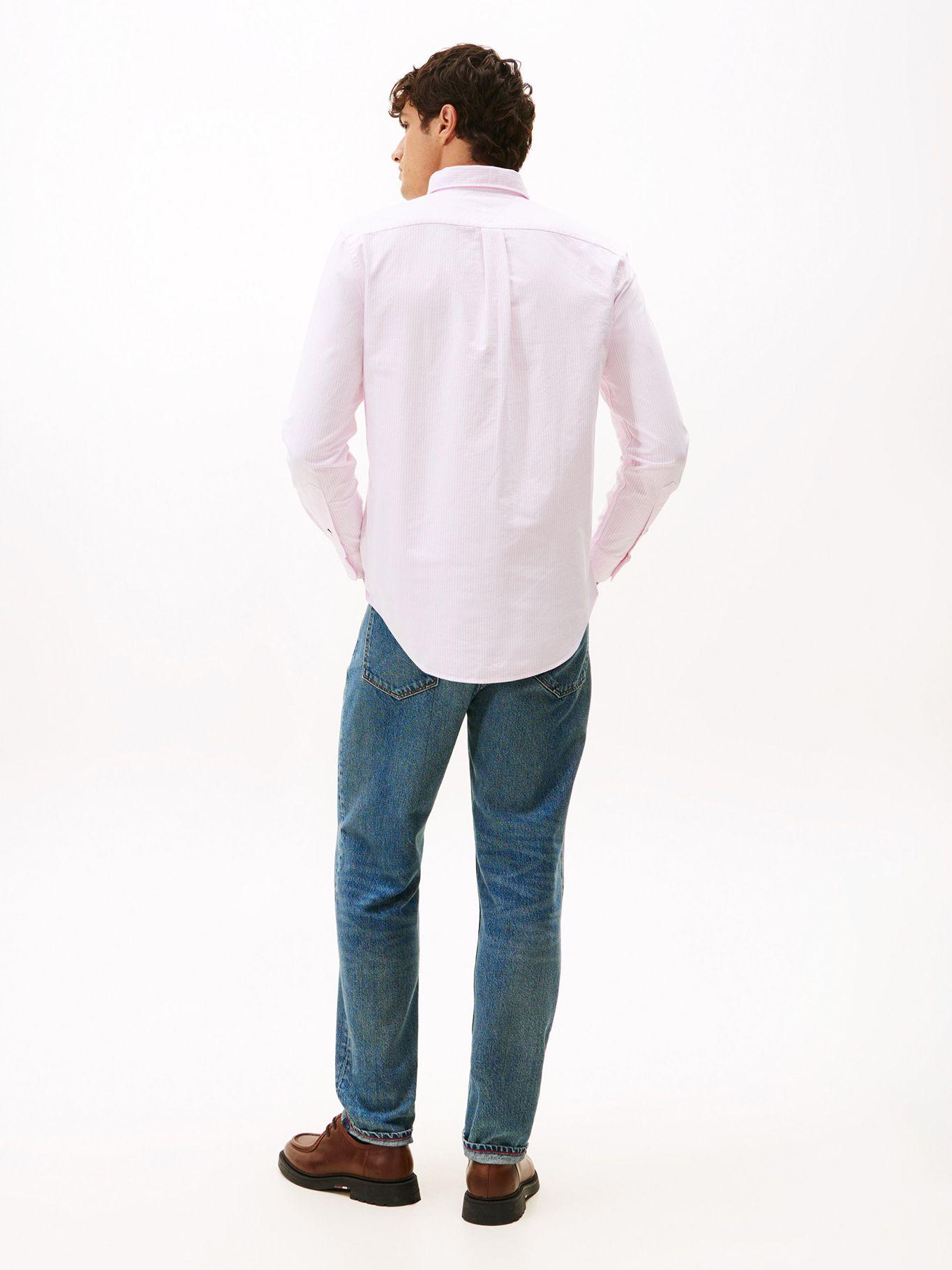 Camisa De Rayas Regular Fit Rosado Tommy Hilfiger-2