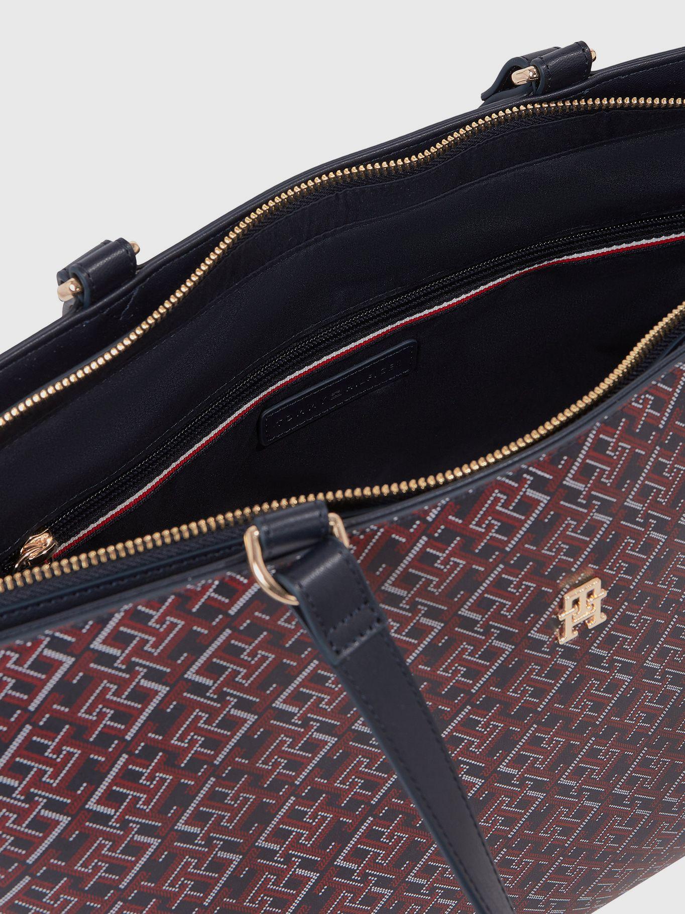 Tote Con Estampado Monogram Multicolor Tommy Hilfiger-2