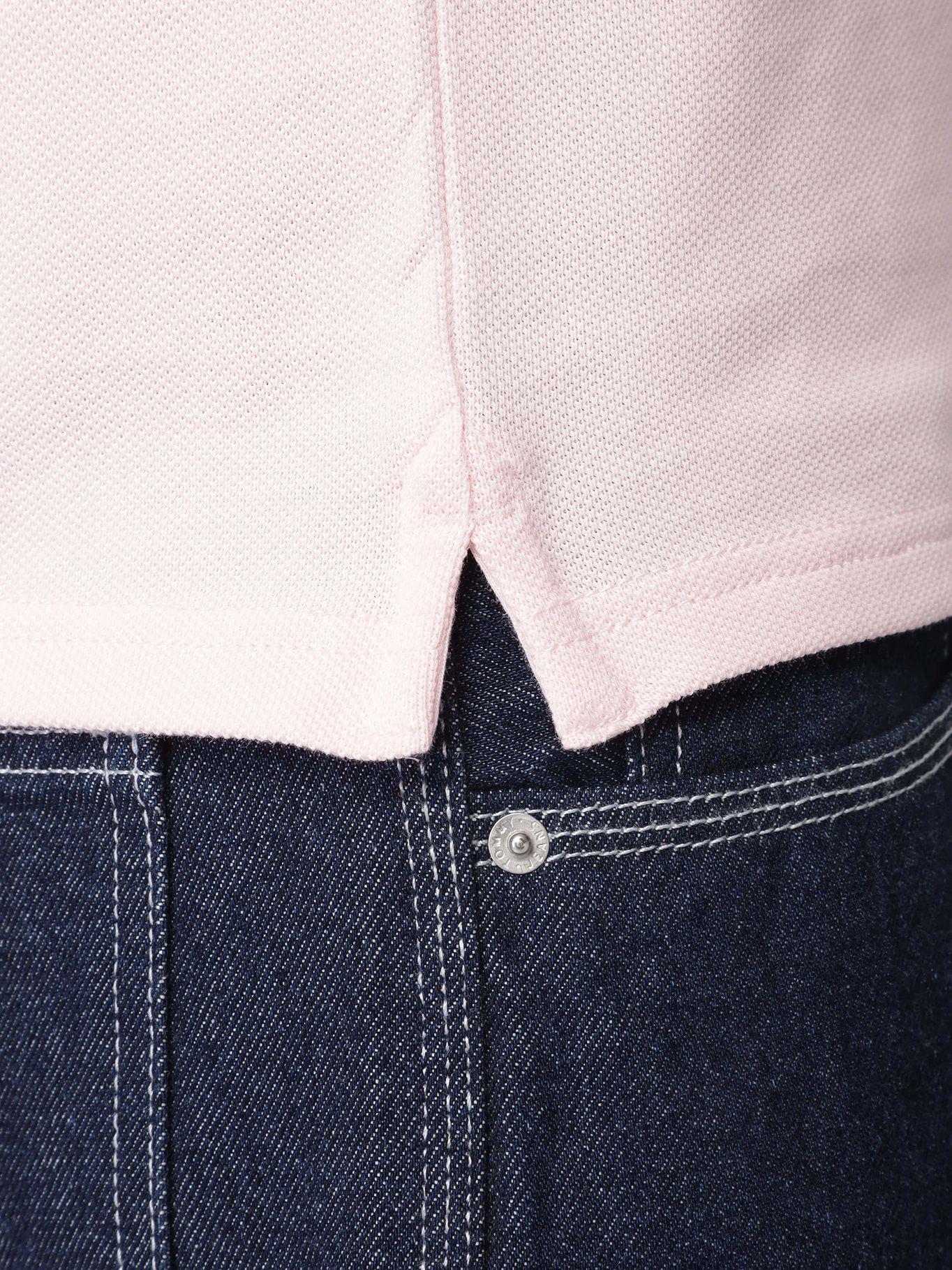 Polo Essential Con Logo Rosado Tommy Jeans-4