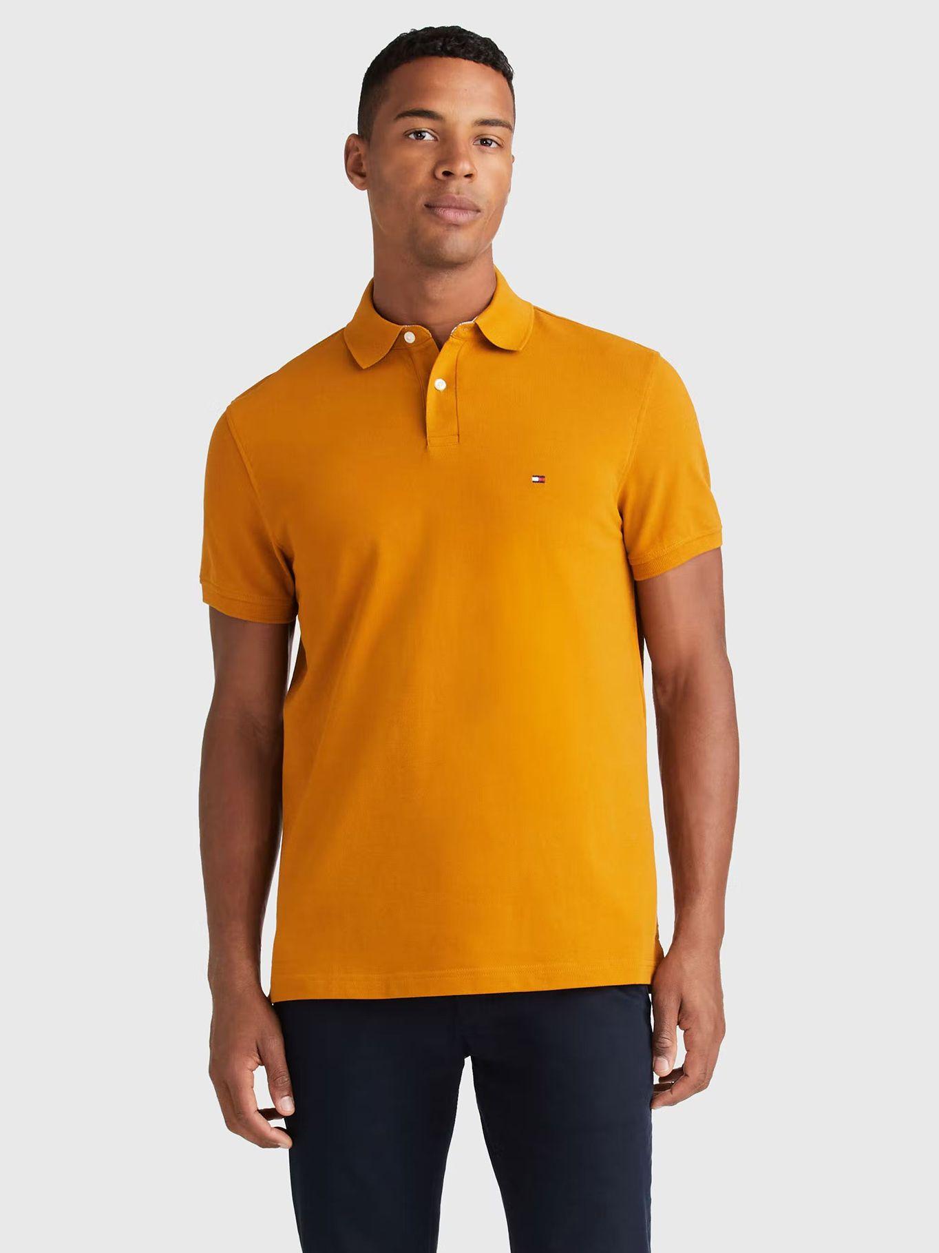 Polo Essential Regular Fit Amarillo KD0 Tommy Hilfiger-0