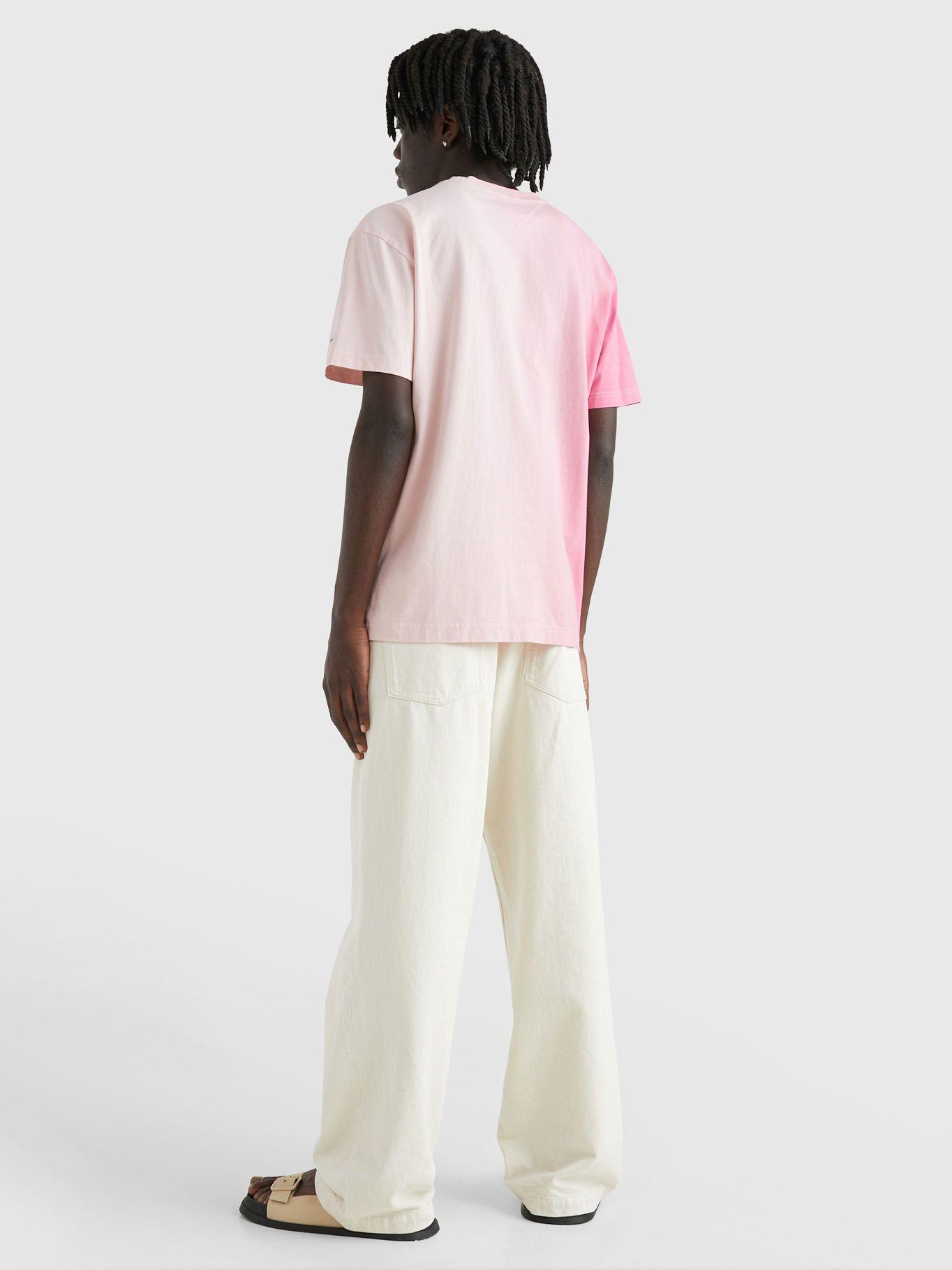 Polera Classic Dip Dye Signature Rosado Tommy Hilfiger-2