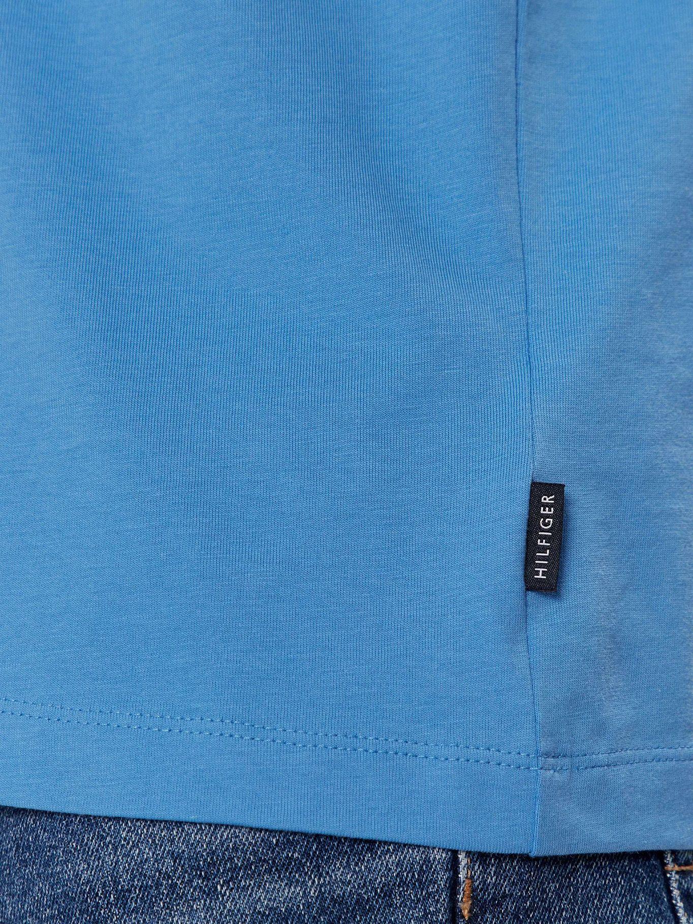 Polera Logo Archive Regular Fit Celeste Tommy Hilfiger-4