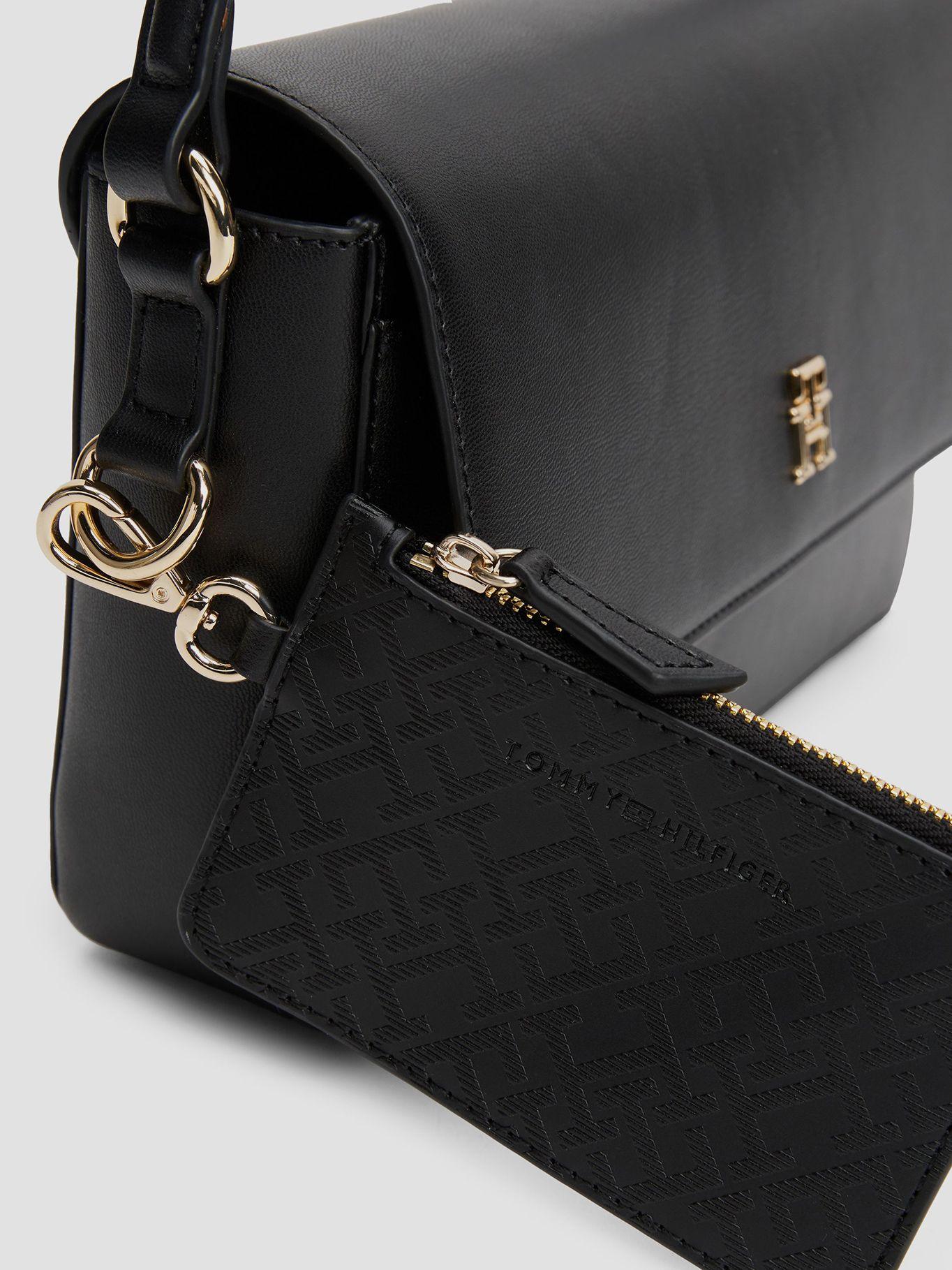 Cartera Monogram Transformable Negro Tommy Hilfiger-3