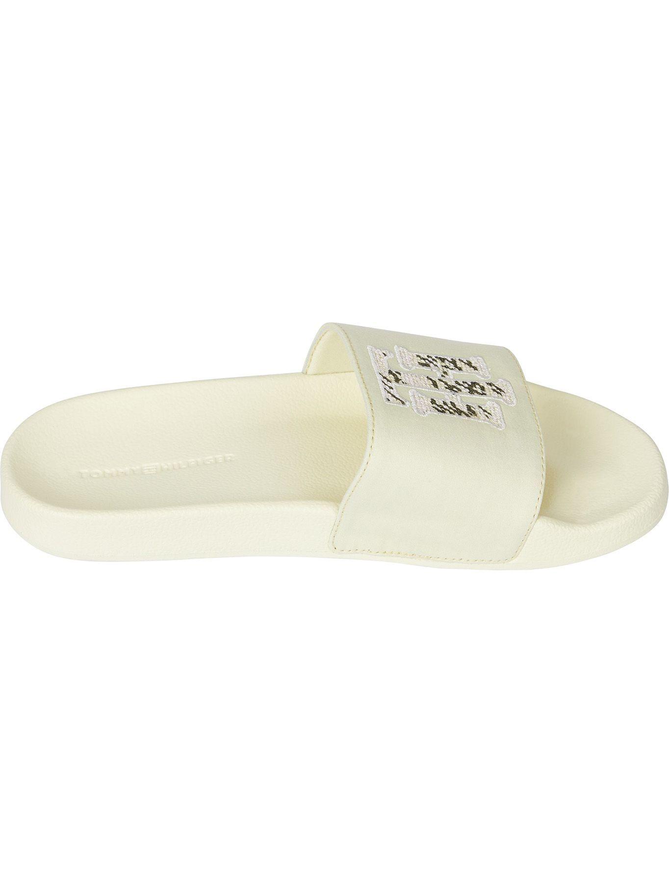 Sandalias Logo Blanco Tommy Hilfiger F2-1