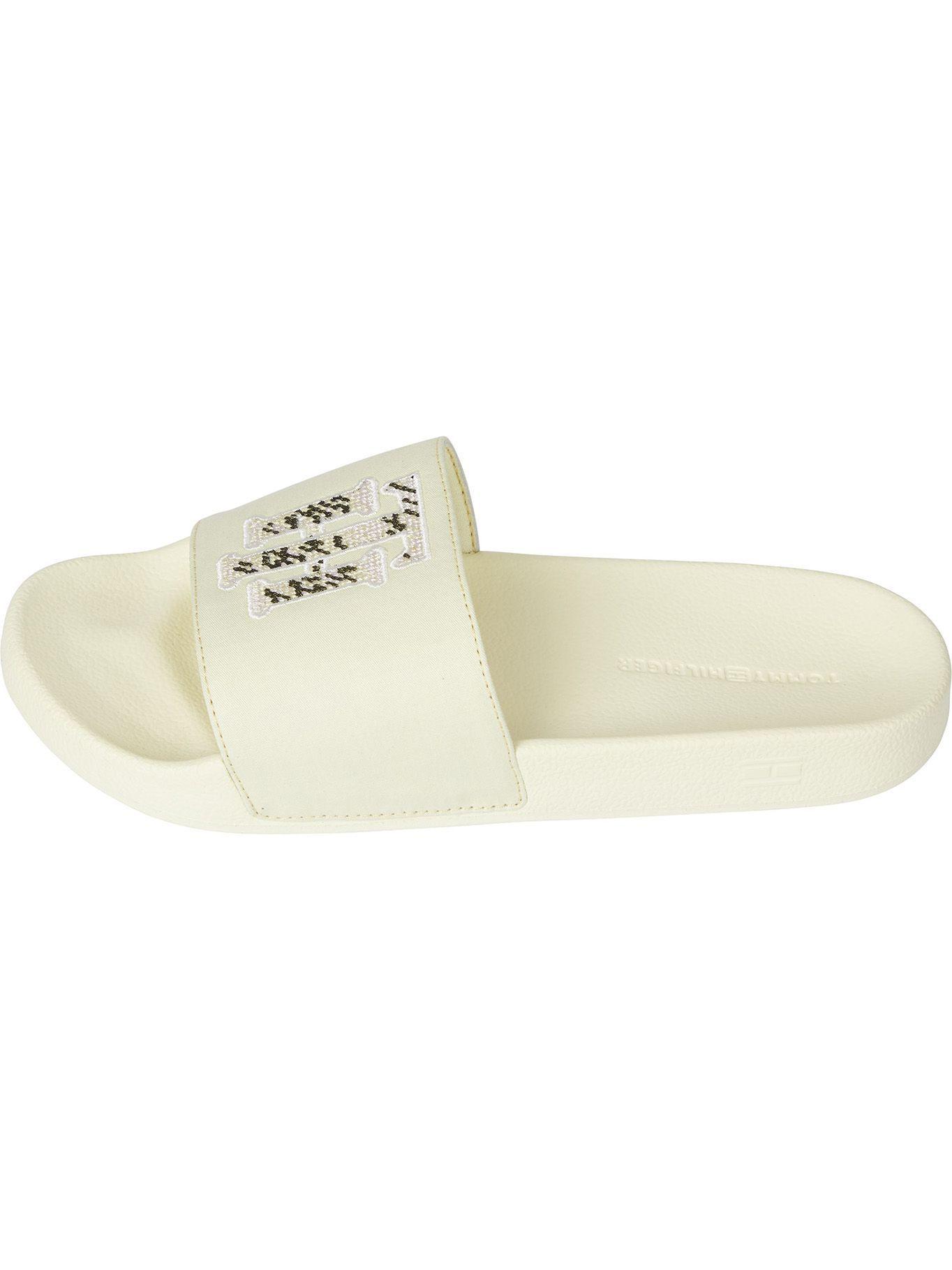 Sandalias Logo Blanco Tommy Hilfiger F2-0