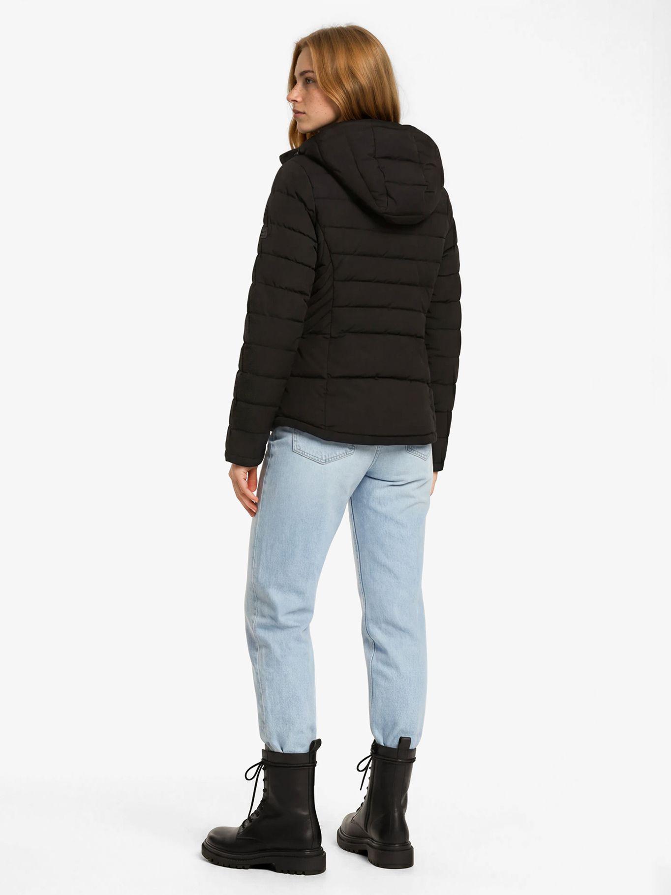 Parka Acolchada Solid Negro Tommy Hilfiger-2