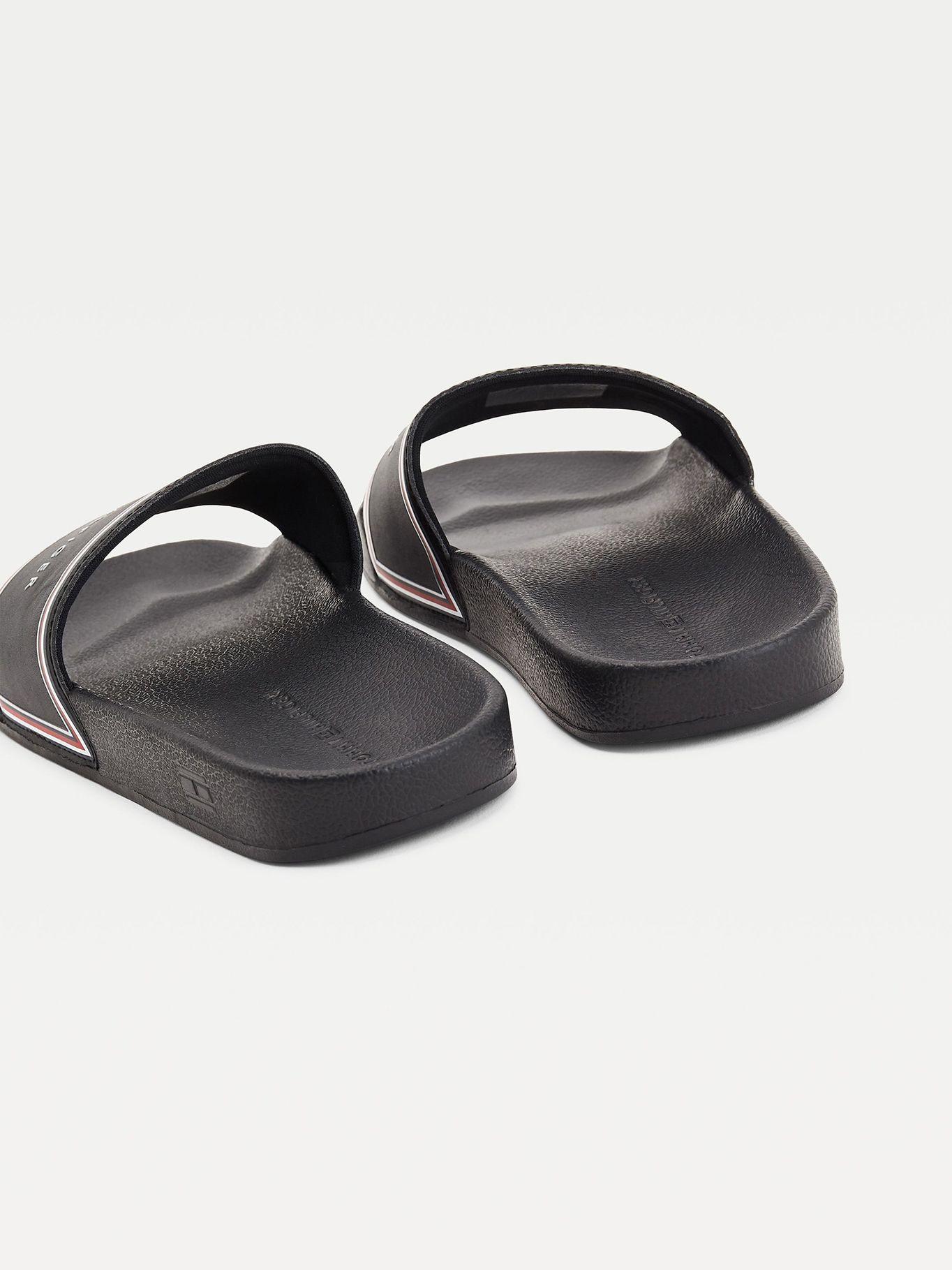 Sandalias Essentials Con Logo Negro Tommy Hilfiger-1