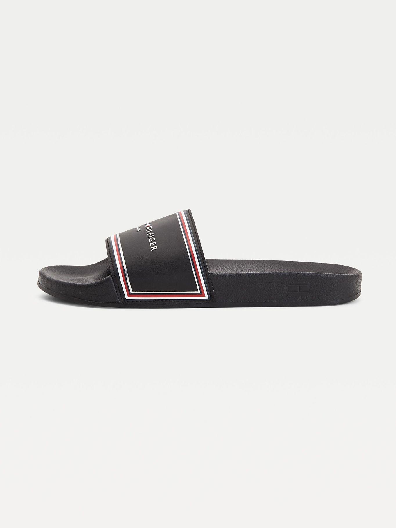 Sandalias Essentials Con Logo Negro Tommy Hilfiger-3