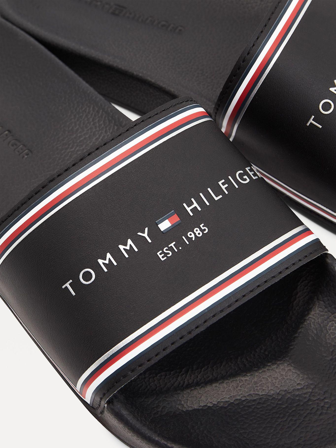 Sandalias Essentials Con Logo Negro Tommy Hilfiger-4