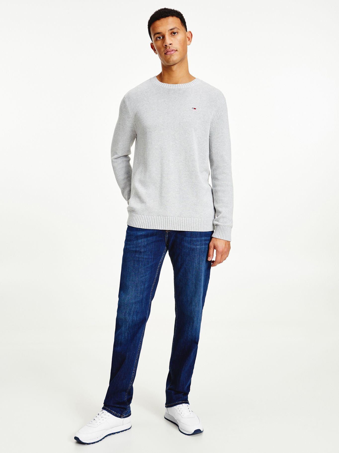 Sweater Essential C-Neck Gris Tommy Jeans M2-0