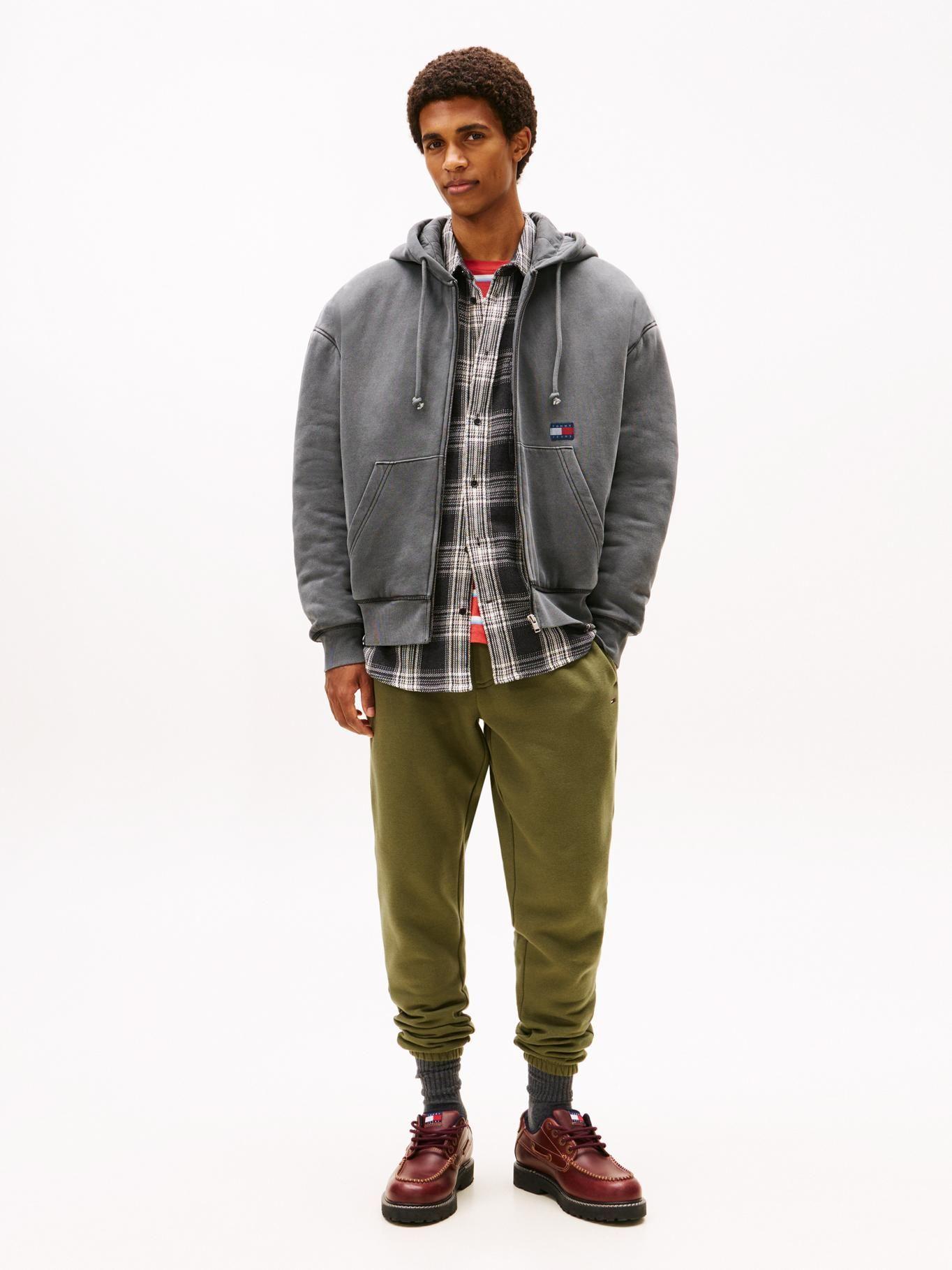 Joggers Con Logo Bordado Slim Fit Tommy Jeans Verde-0