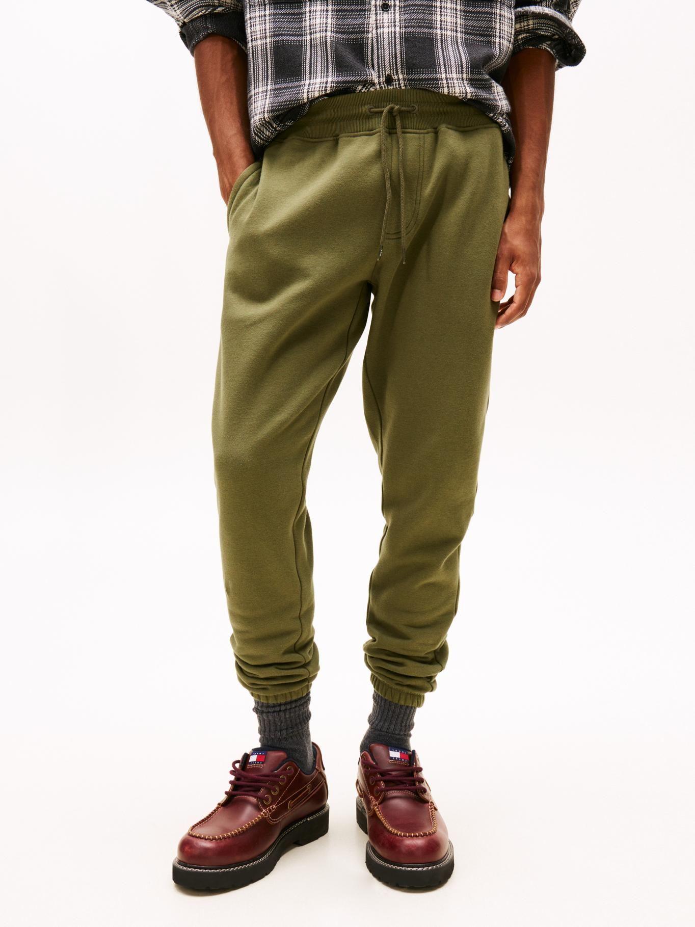 Joggers Con Logo Bordado Slim Fit Tommy Jeans Verde-1