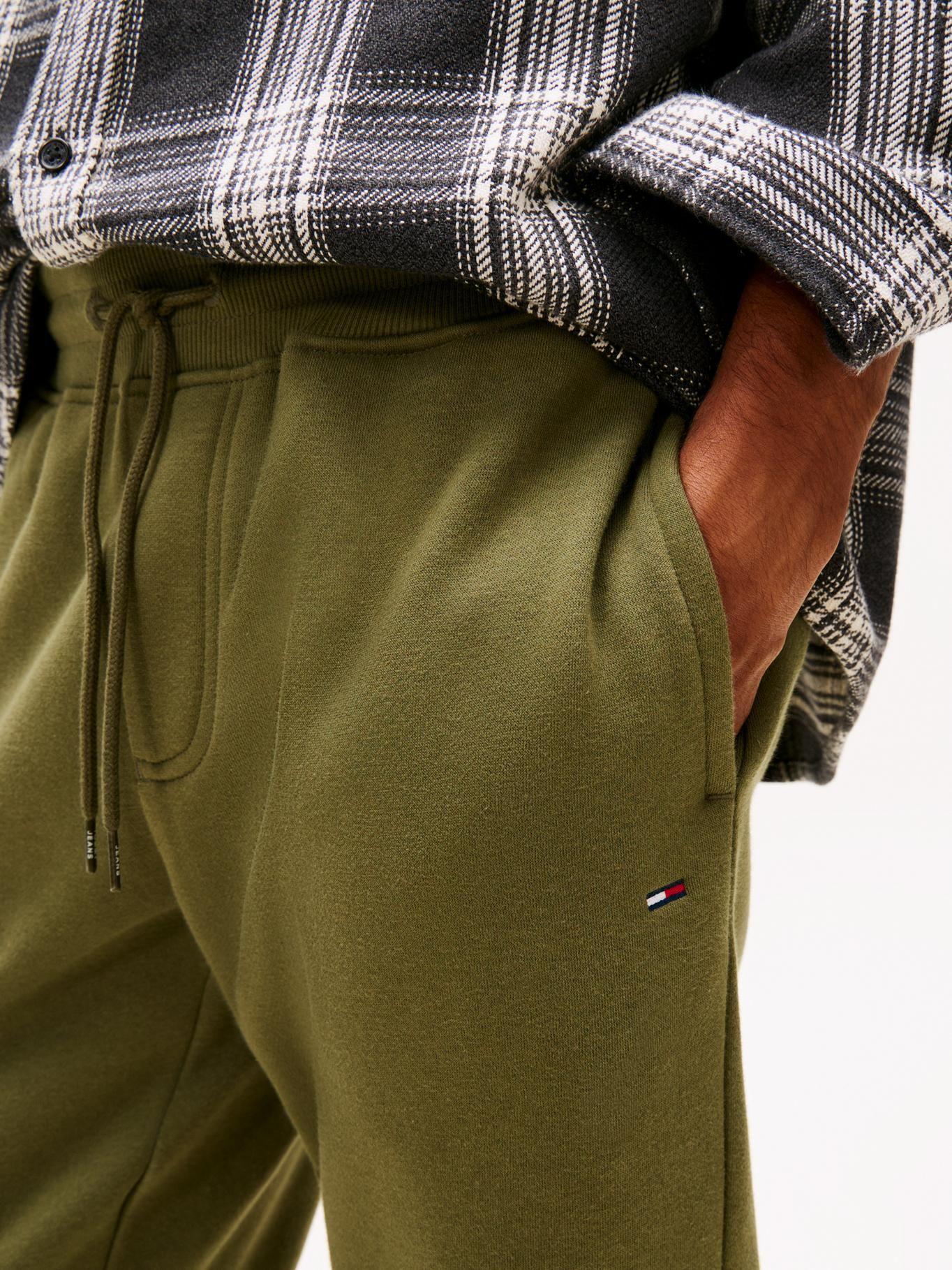 Joggers Con Logo Bordado Slim Fit Tommy Jeans Verde-3