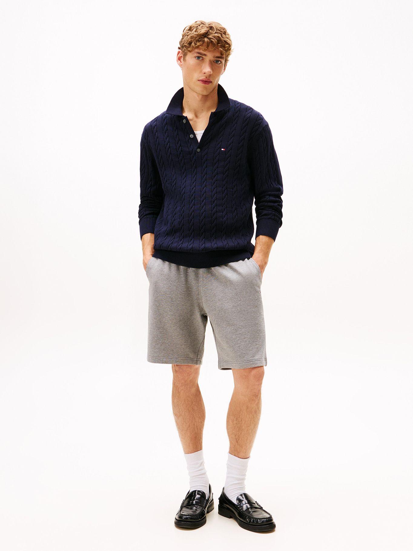Short Essential Terry Gris Tommy Hilfiger-0