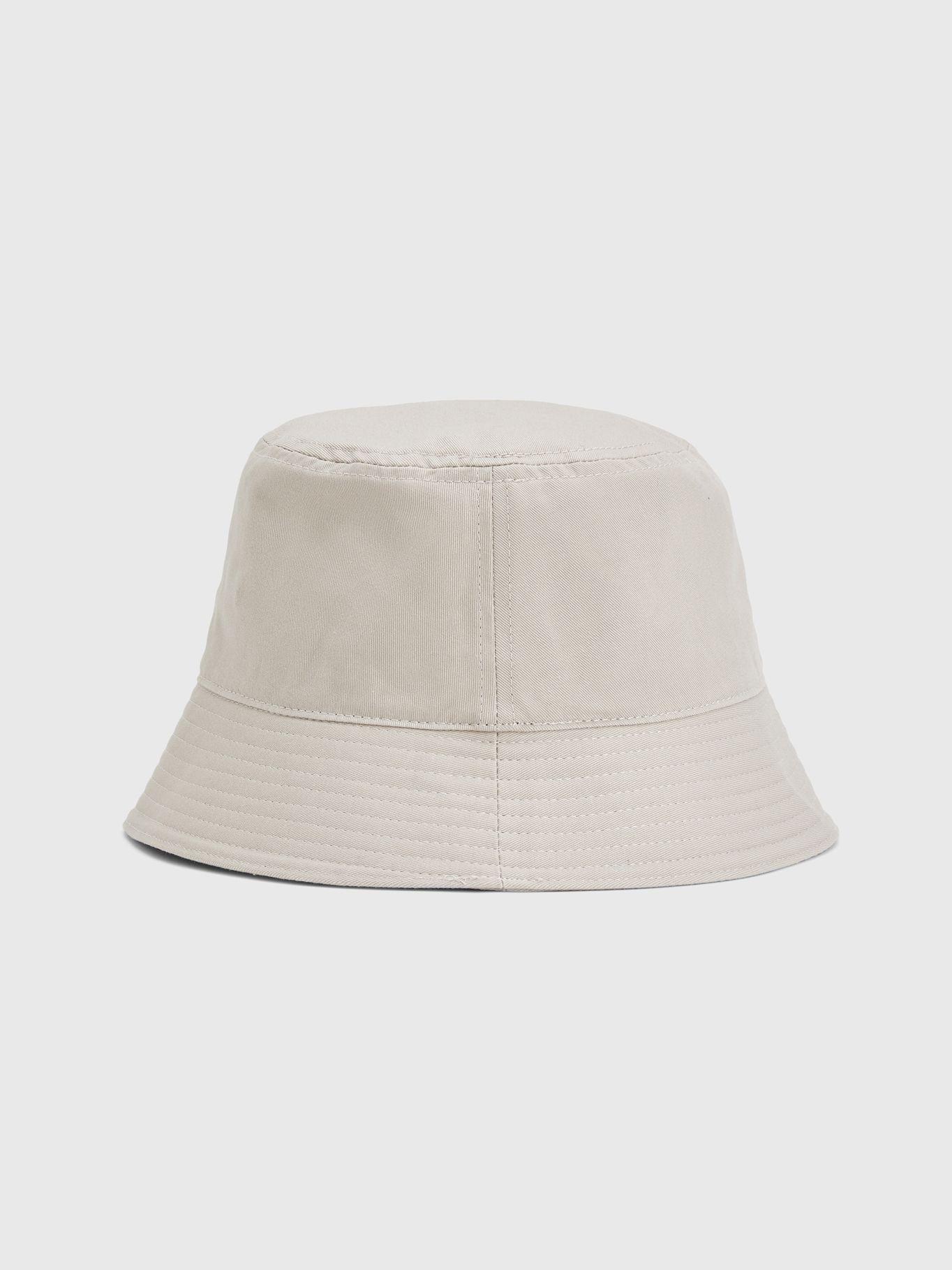 Gorro Bucket Flag Logo Beige Tommy Hilfiger JN2-1