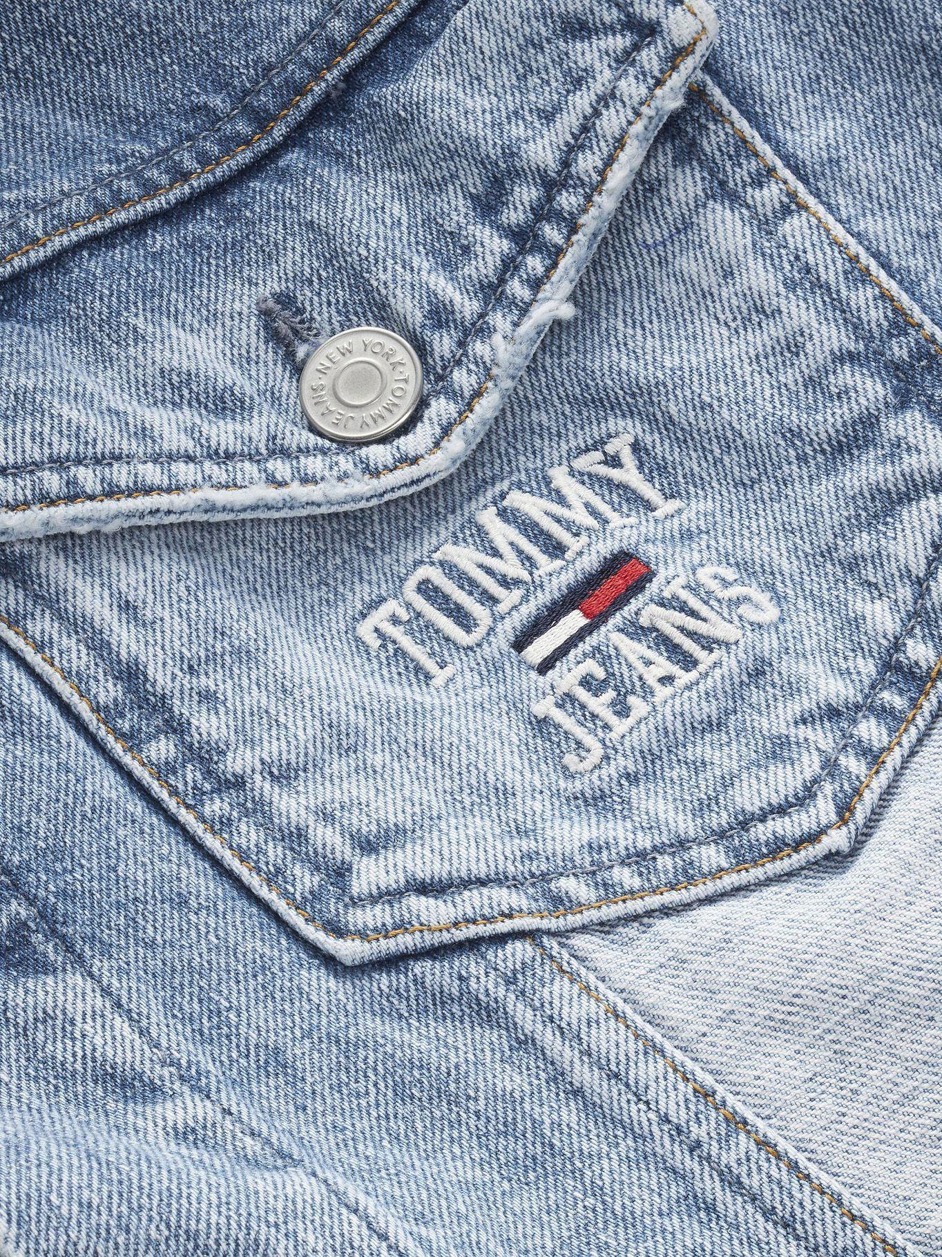 Chaqueta Overized Cropped Azul Tommy Jeans MY2-3