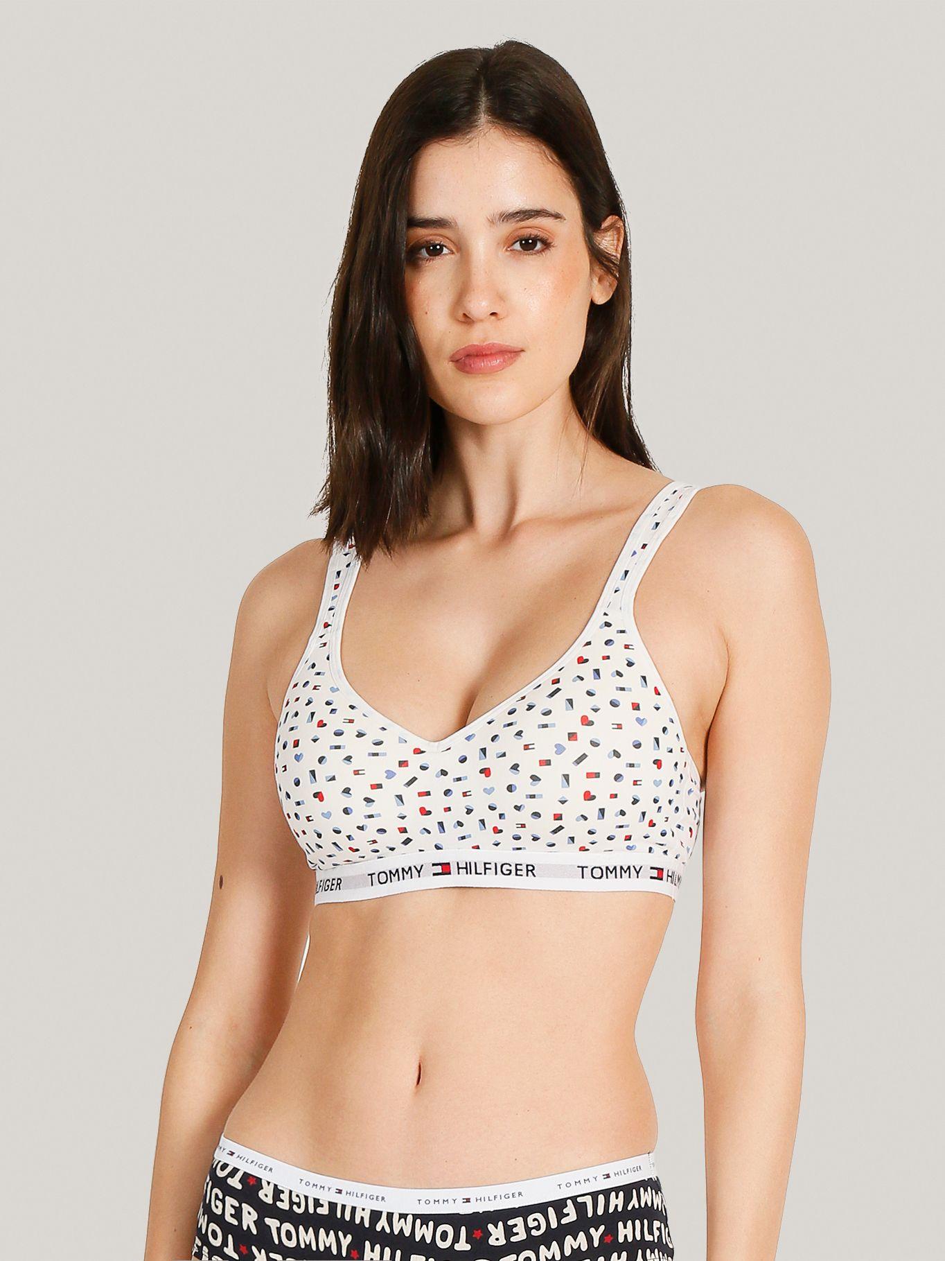 Bralette Classic Core Con Logo Blanco Tommy Hilfiger-0