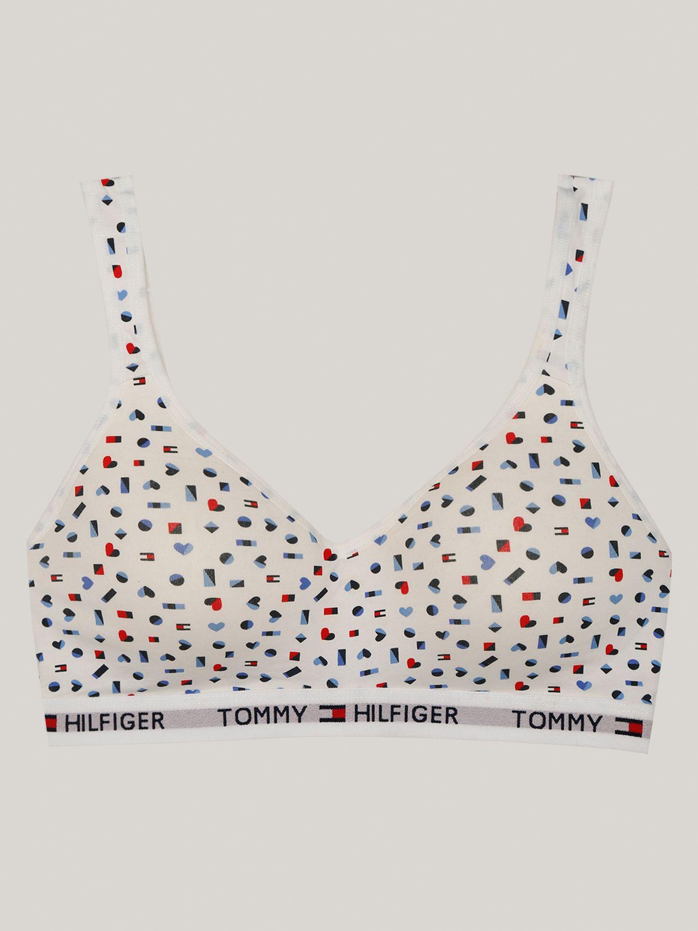 Bralette Classic Core Con Logo Blanco Tommy Hilfiger-4