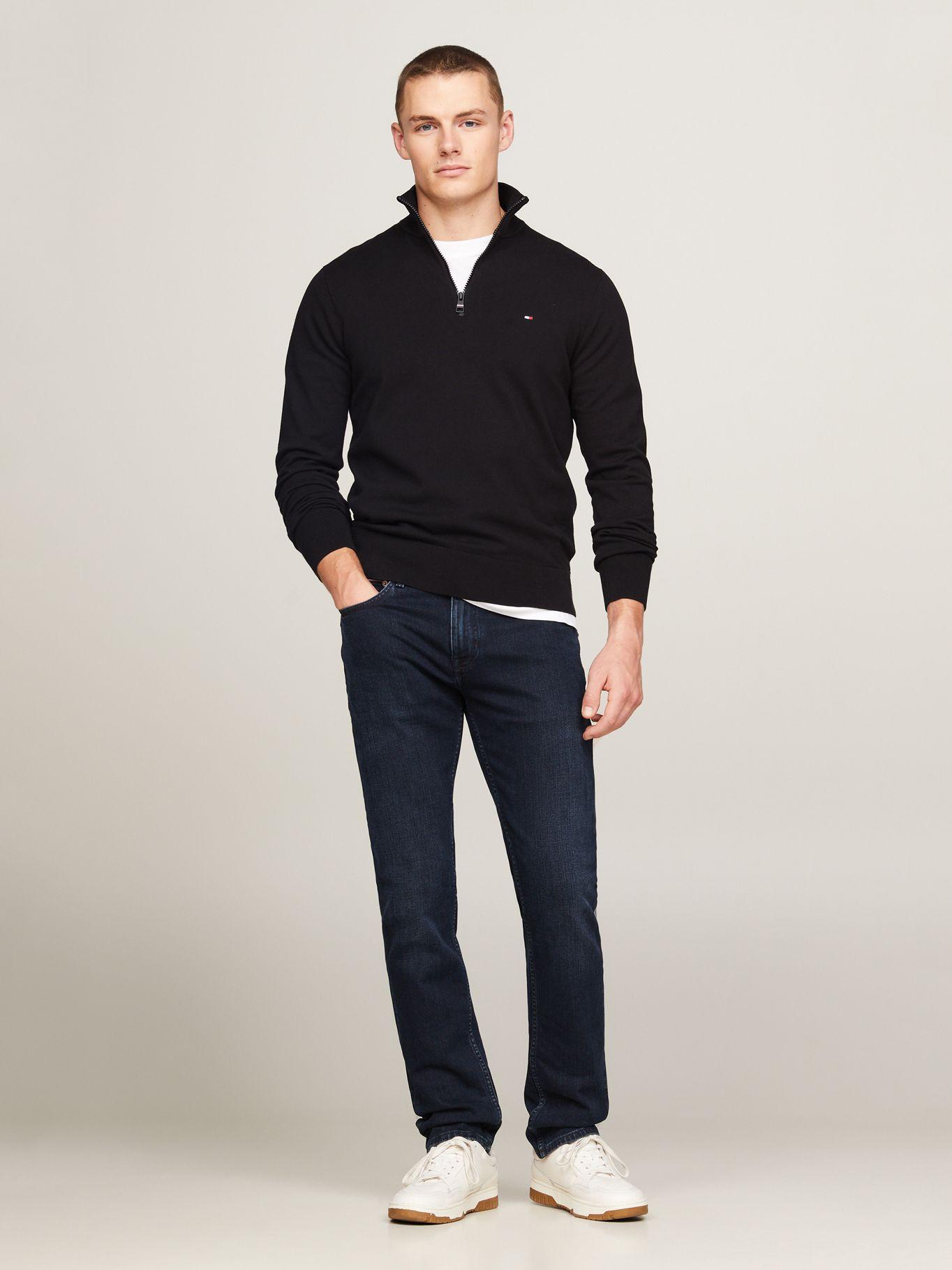 SWEATER COLECCIÓN 1985 CIERRE NEGRO TOMMY HILFIGER-1