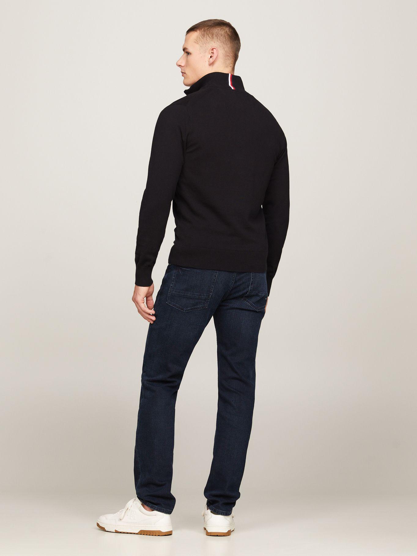 SWEATER COLECCIÓN 1985 CIERRE NEGRO TOMMY HILFIGER-2