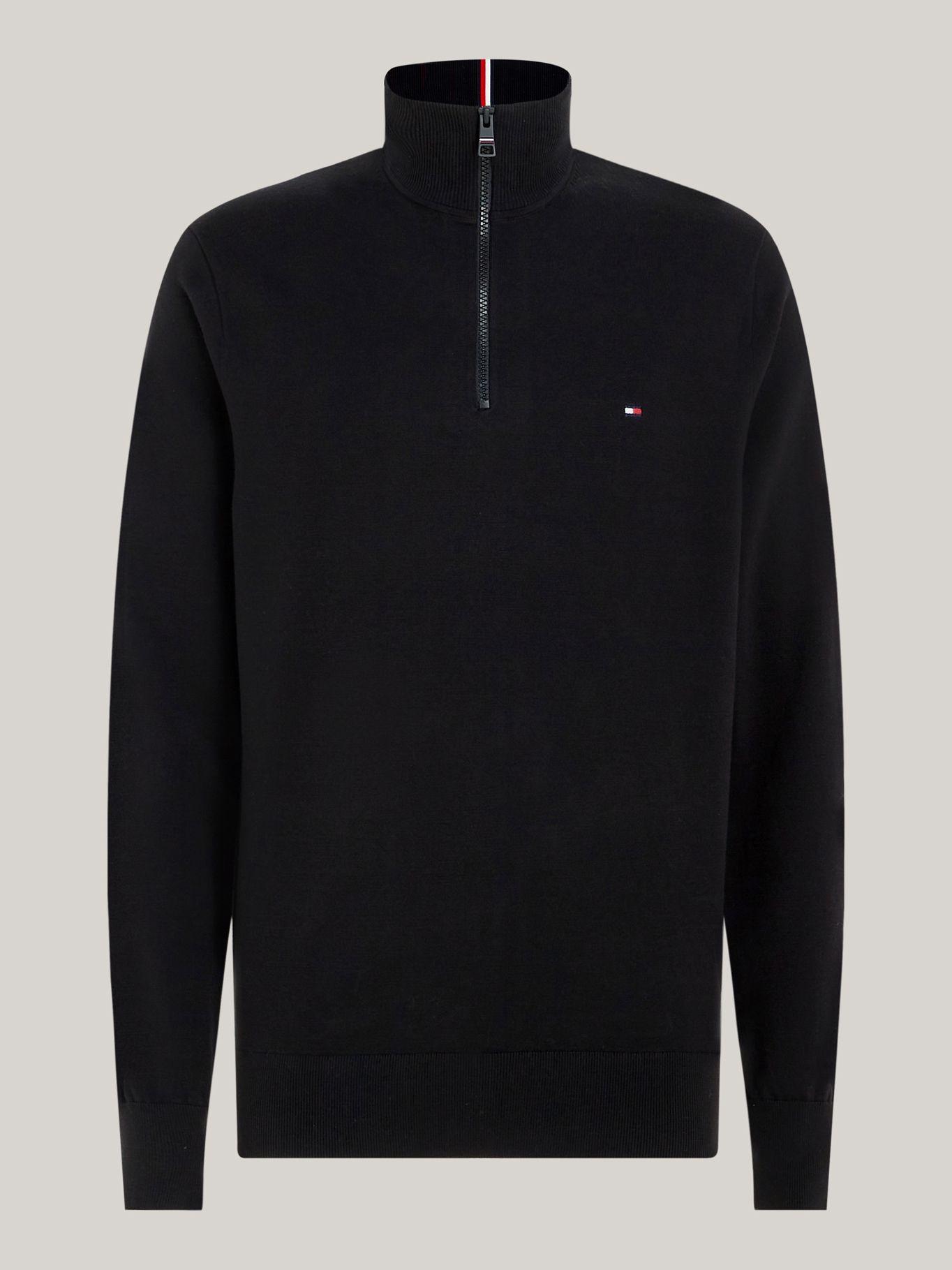 SWEATER COLECCIÓN 1985 CIERRE NEGRO TOMMY HILFIGER-4