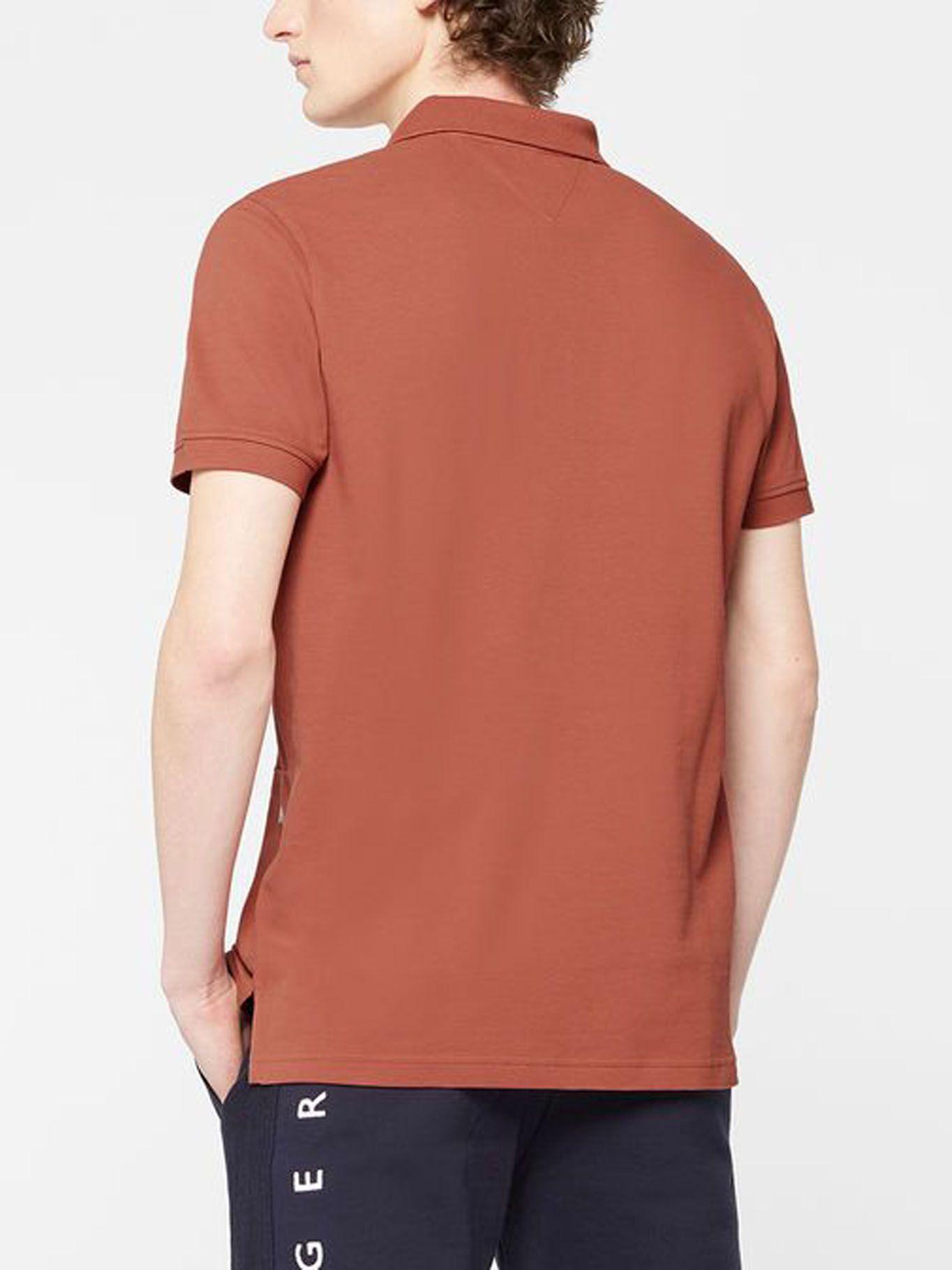 Polo Mono Flag Logo Rojo Tommy Hilfiger-1