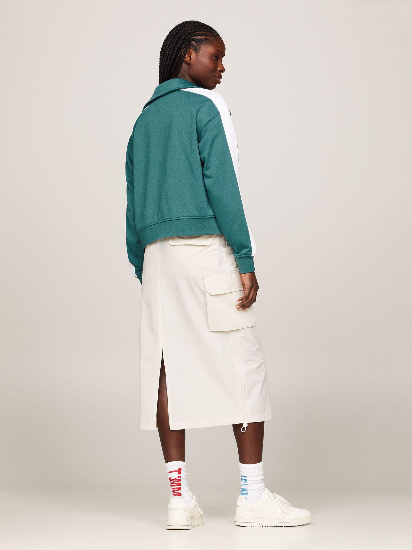 Polerón Sport Varsity Verde Tommy Jeans-2