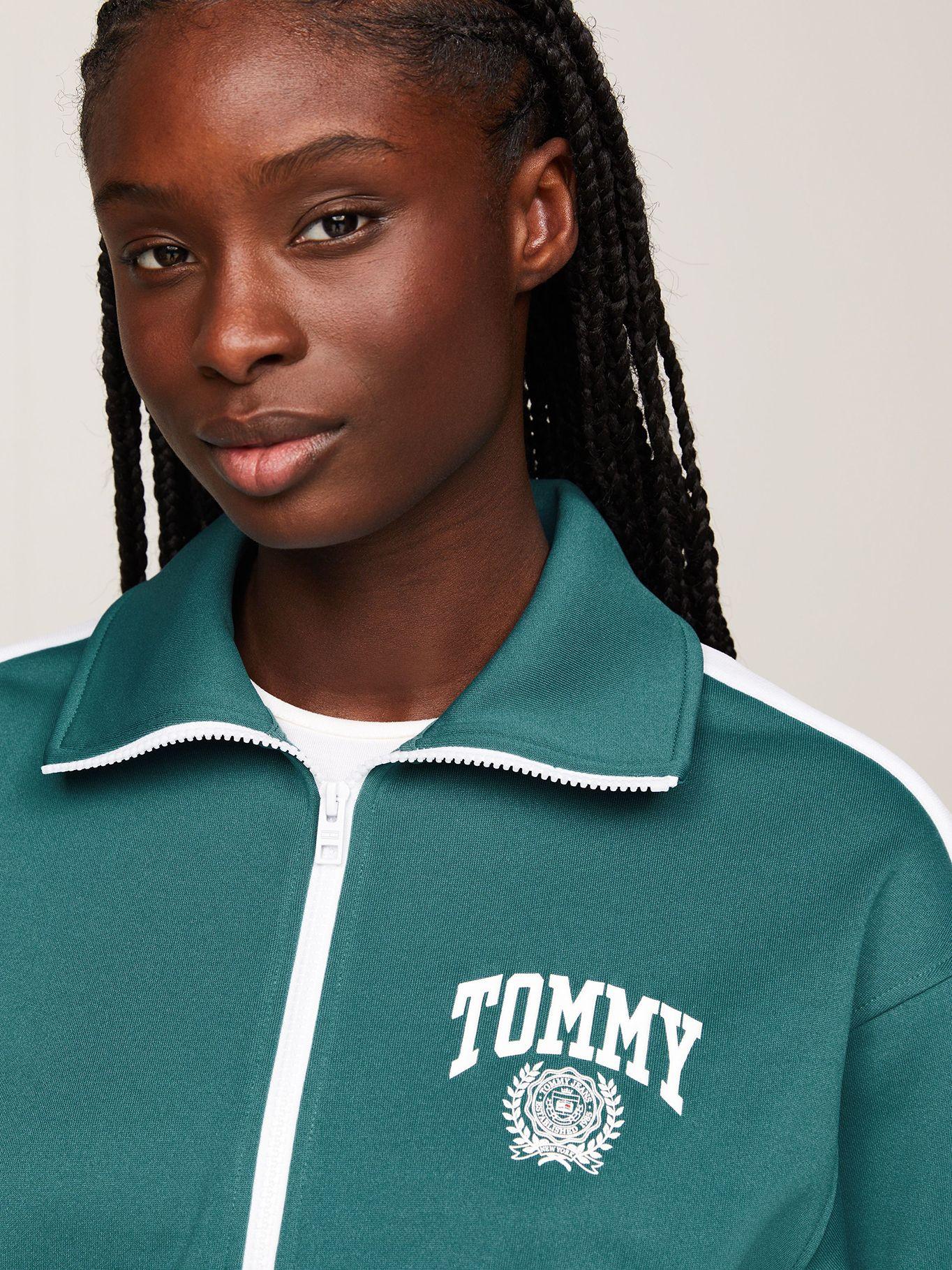 Polerón Sport Varsity Verde Tommy Jeans-3