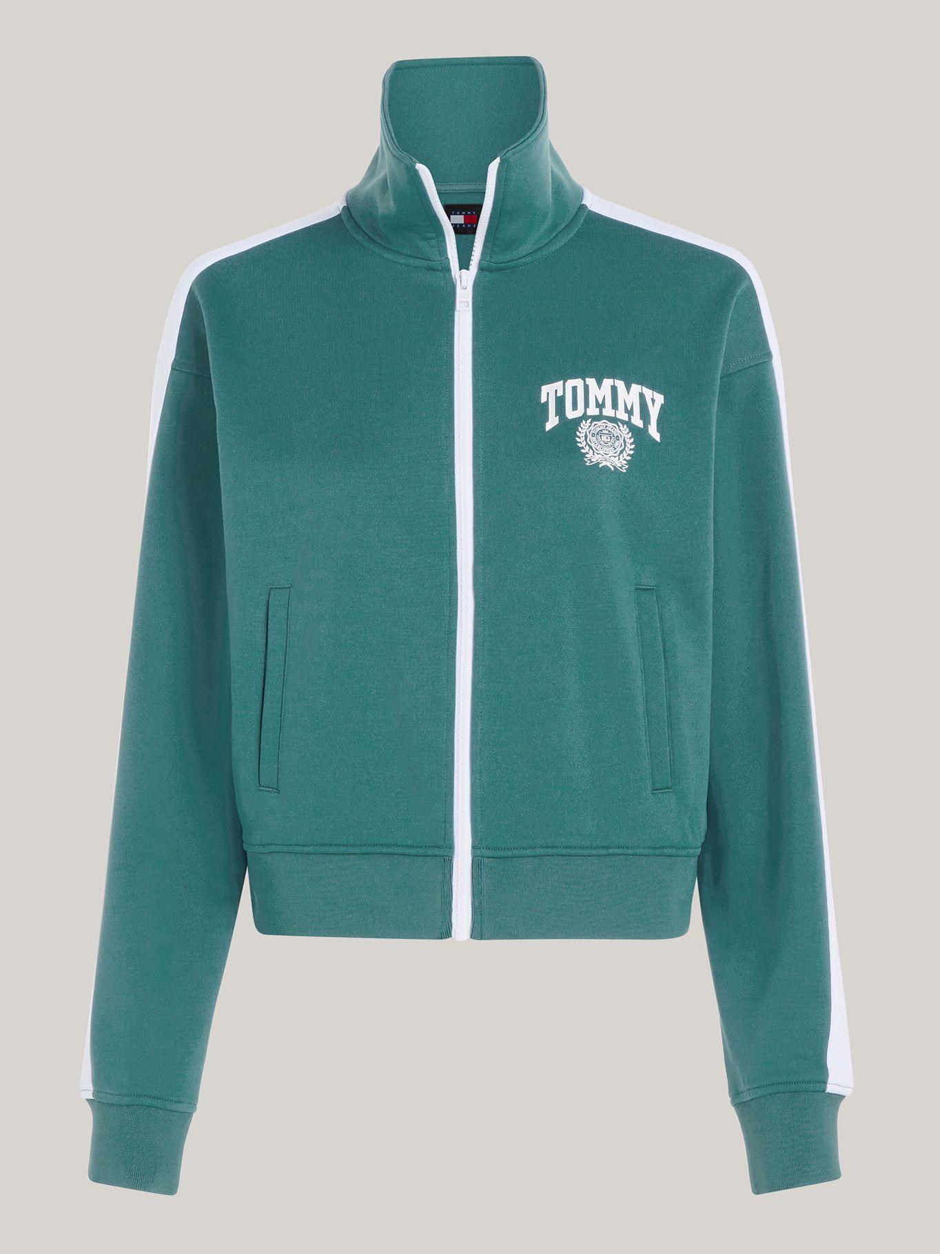Polerón Sport Varsity Verde Tommy Jeans-4
