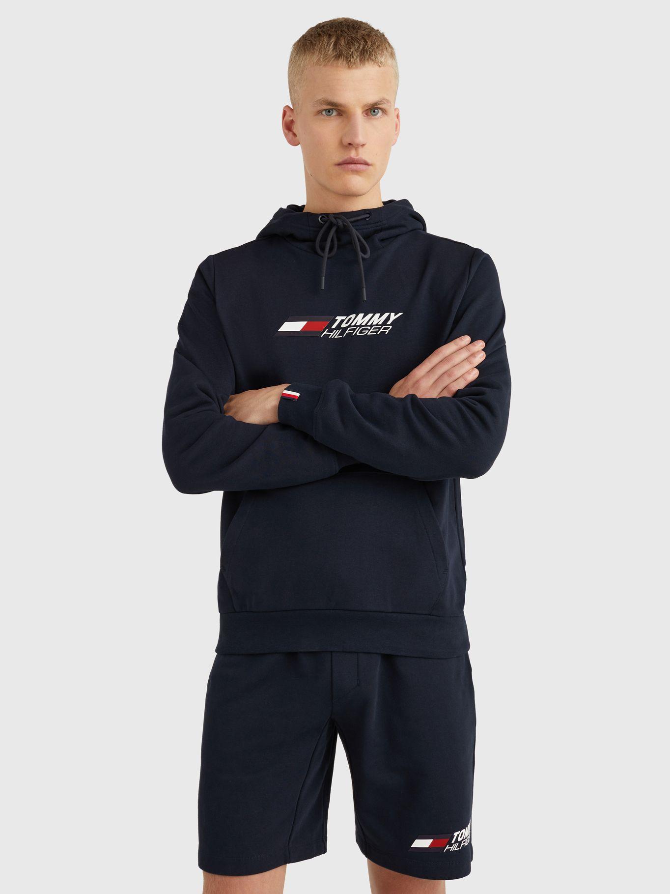 Polerón Sport Hoodie Essential Azul Tommy Hilfiger-0