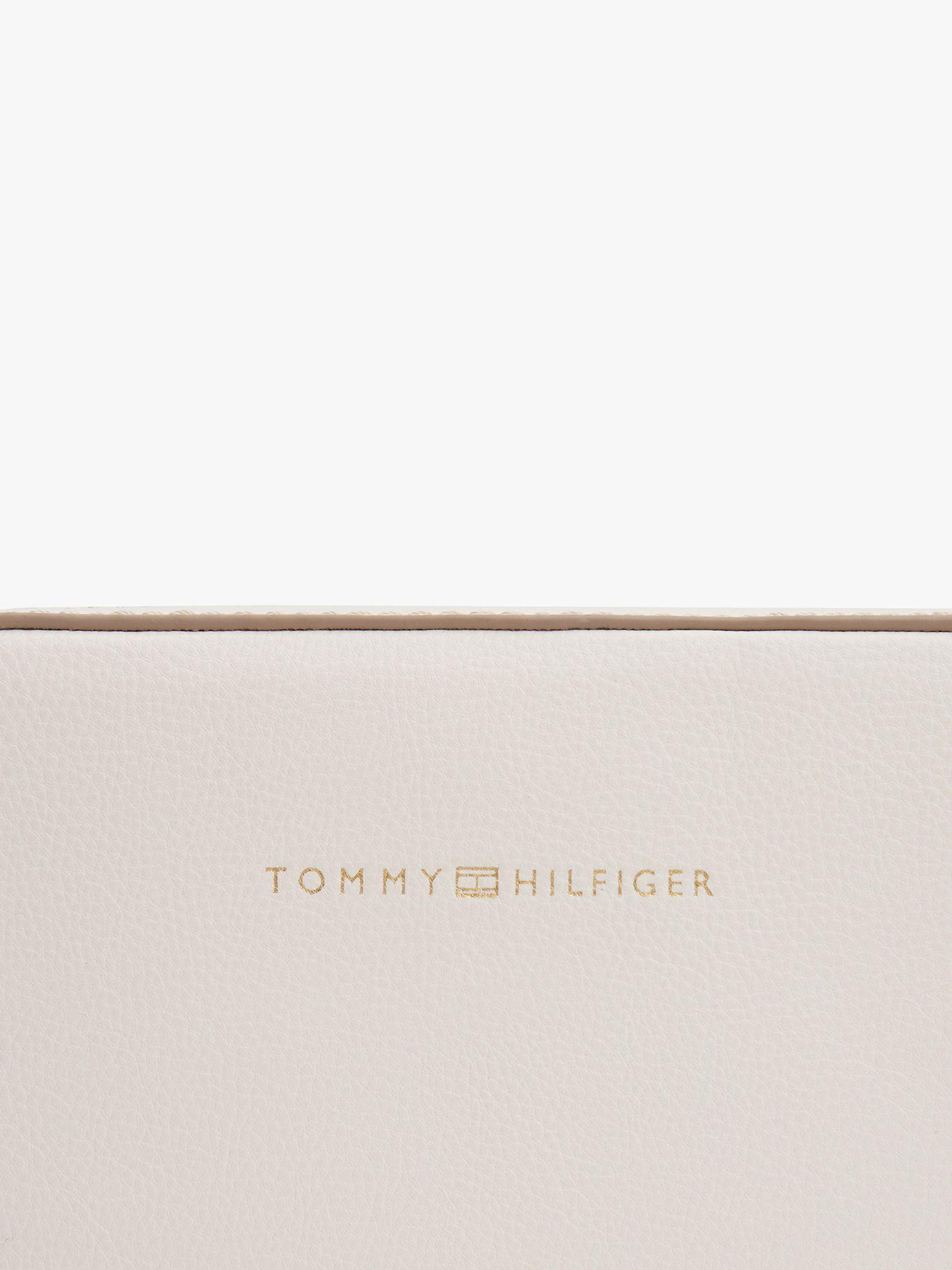 Bandolera Con Logo Webbing Blanco Tommy Hilfiger-4