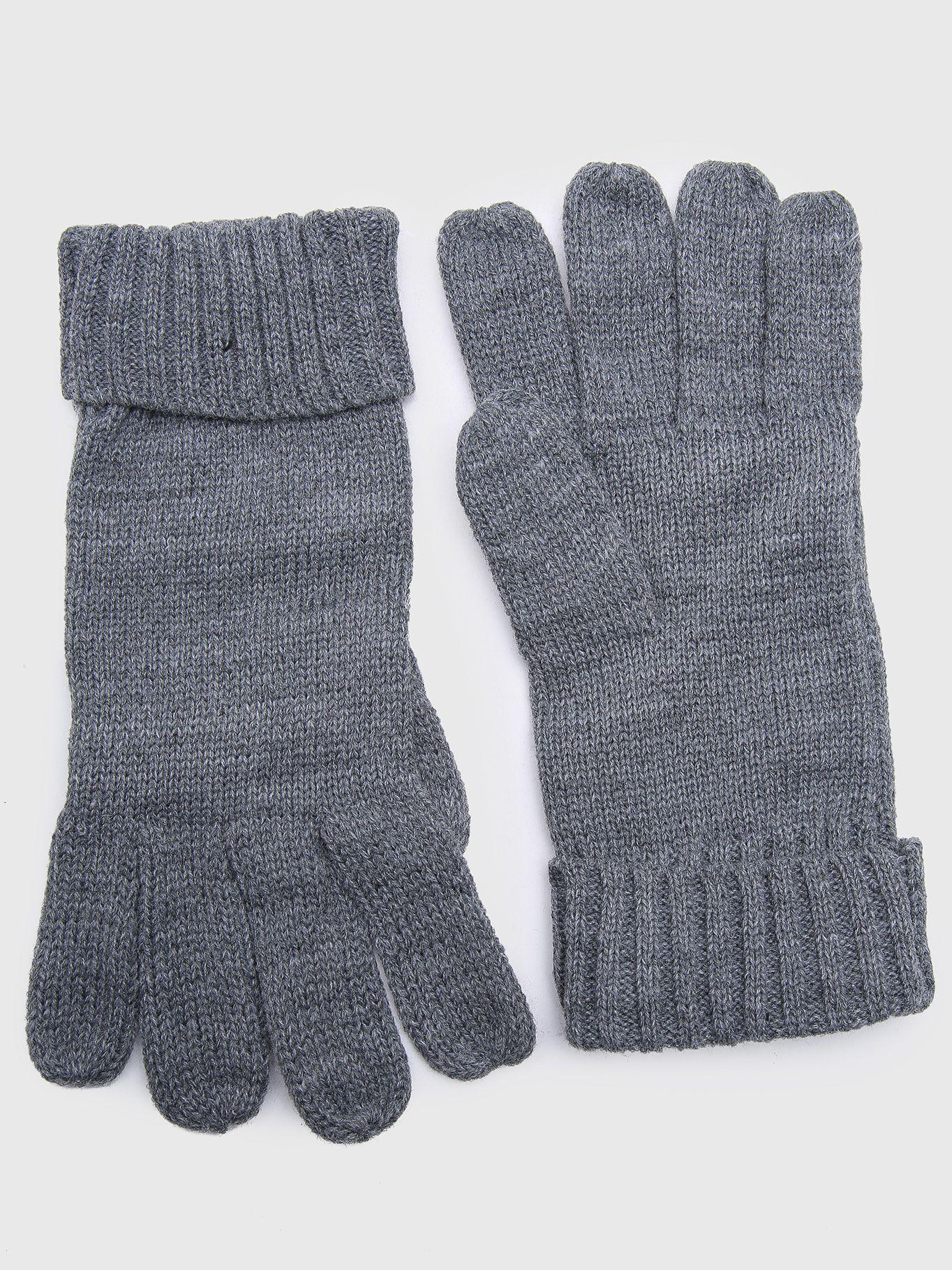 Pack Gorro Y Guantes Flag Patch Gris Tommy Hilfiger-2
