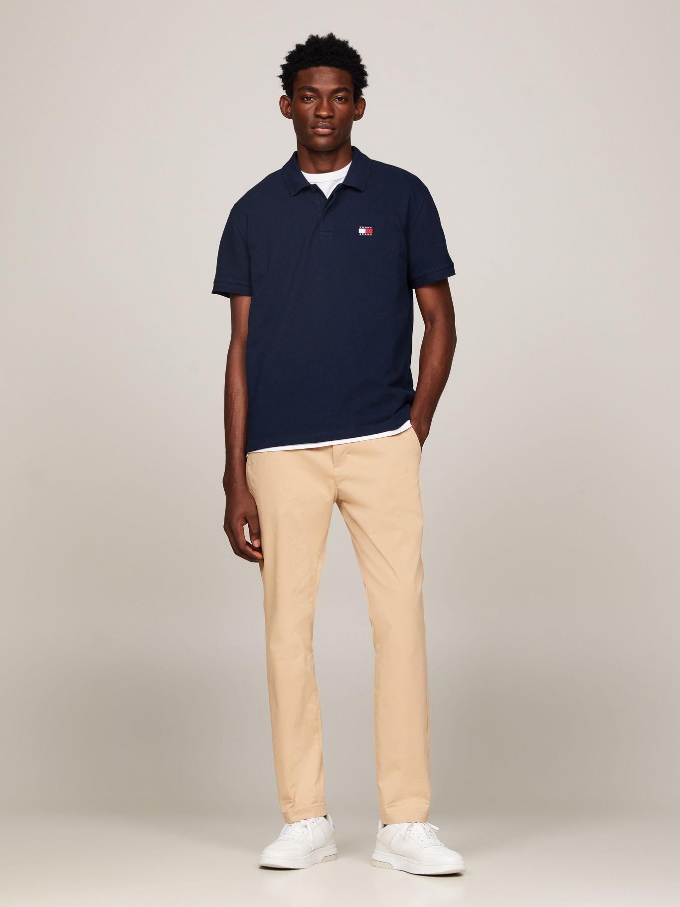 Polo Regular Fit Con Parche Azul Tommy Jeans-1