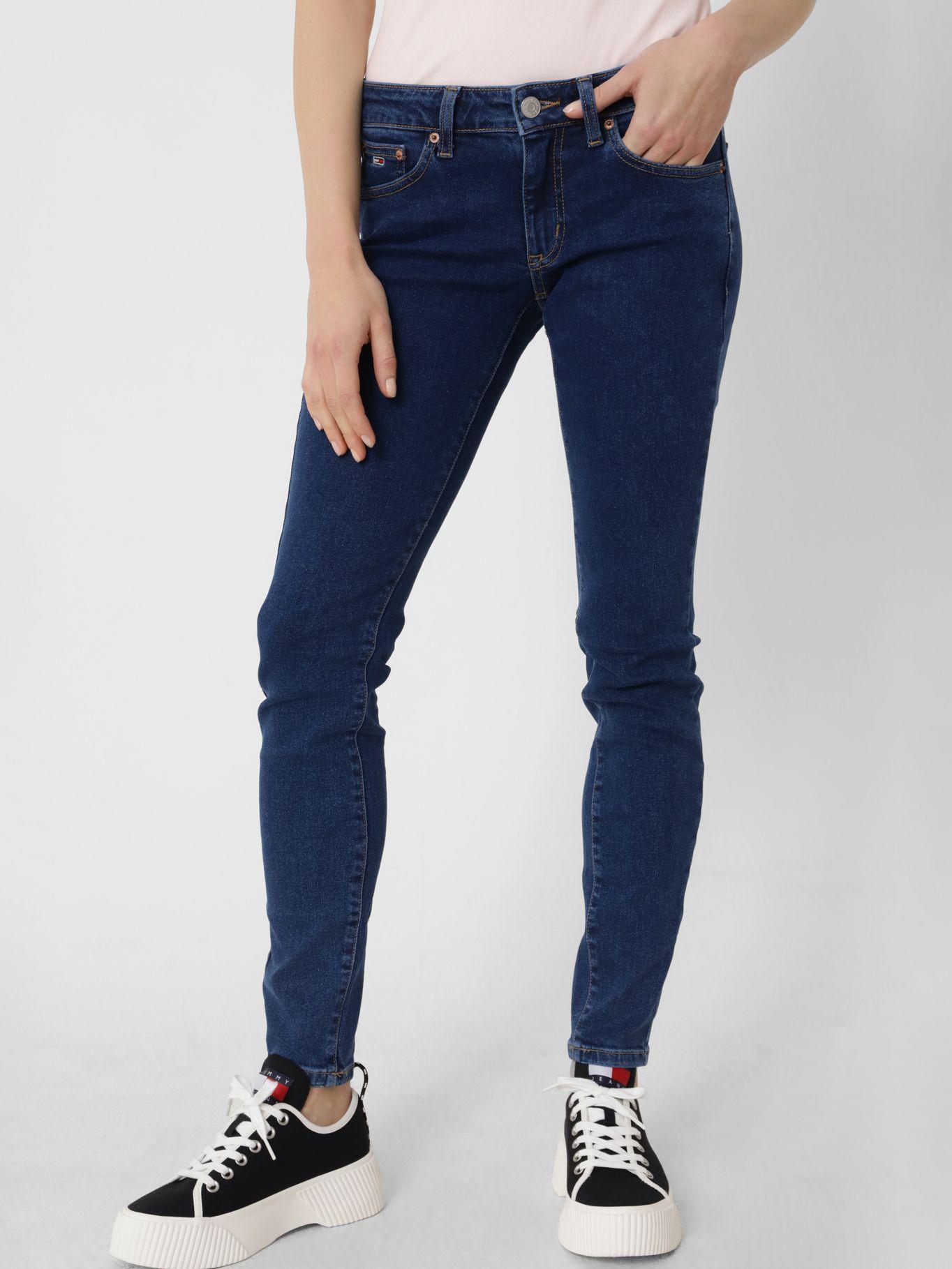 Jeans Sophie Skinny Fit Talle Bajo Azul Tommy Jeans-0