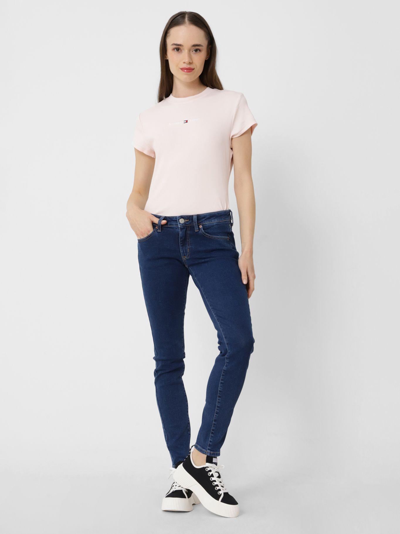 Jeans Sophie Skinny Fit Talle Bajo Azul Tommy Jeans-1