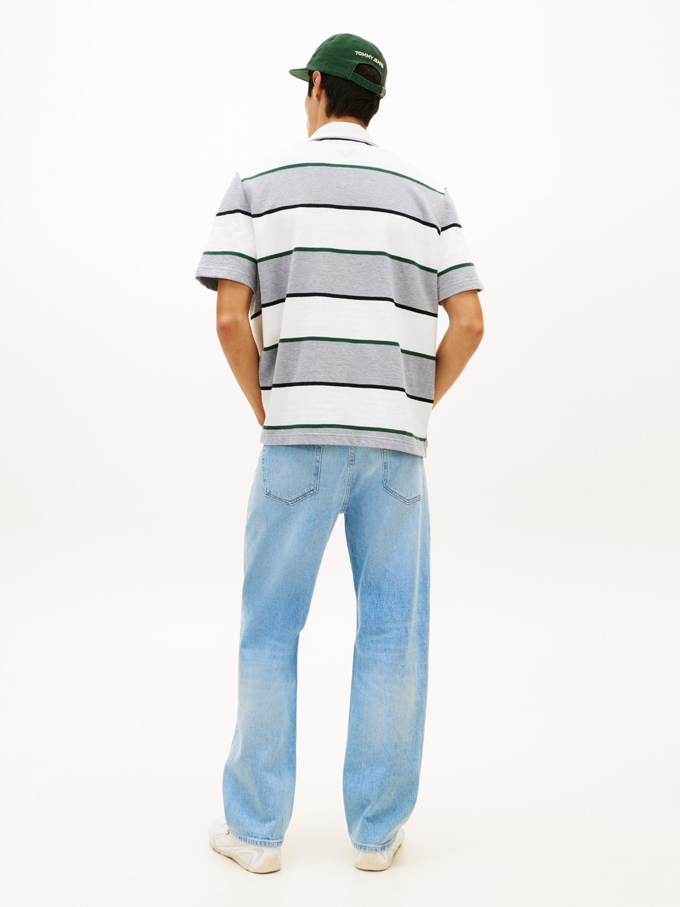 Polo A Rayas Estilo Rugby Relaxed Fit-2