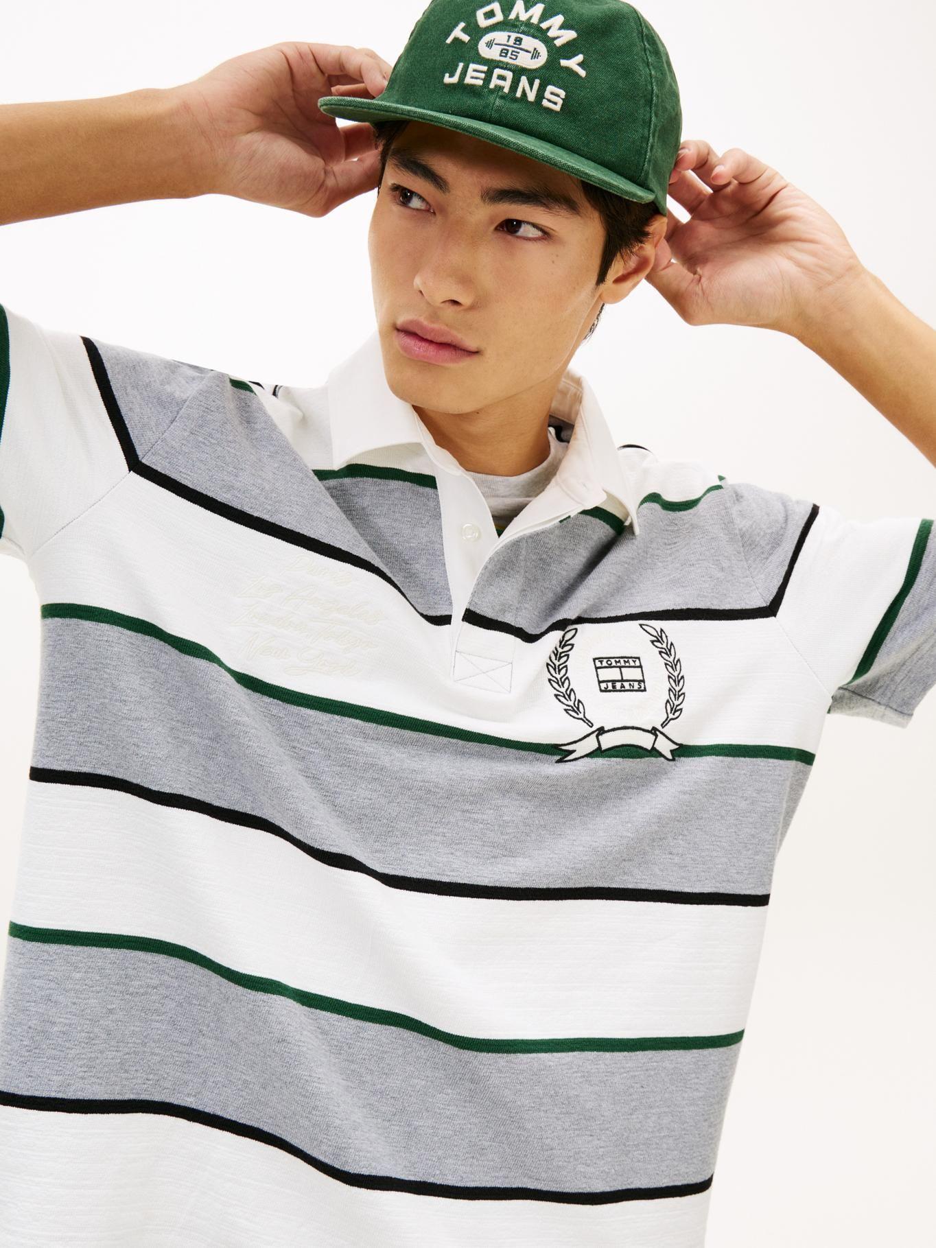 Polo A Rayas Estilo Rugby Relaxed Fit-3