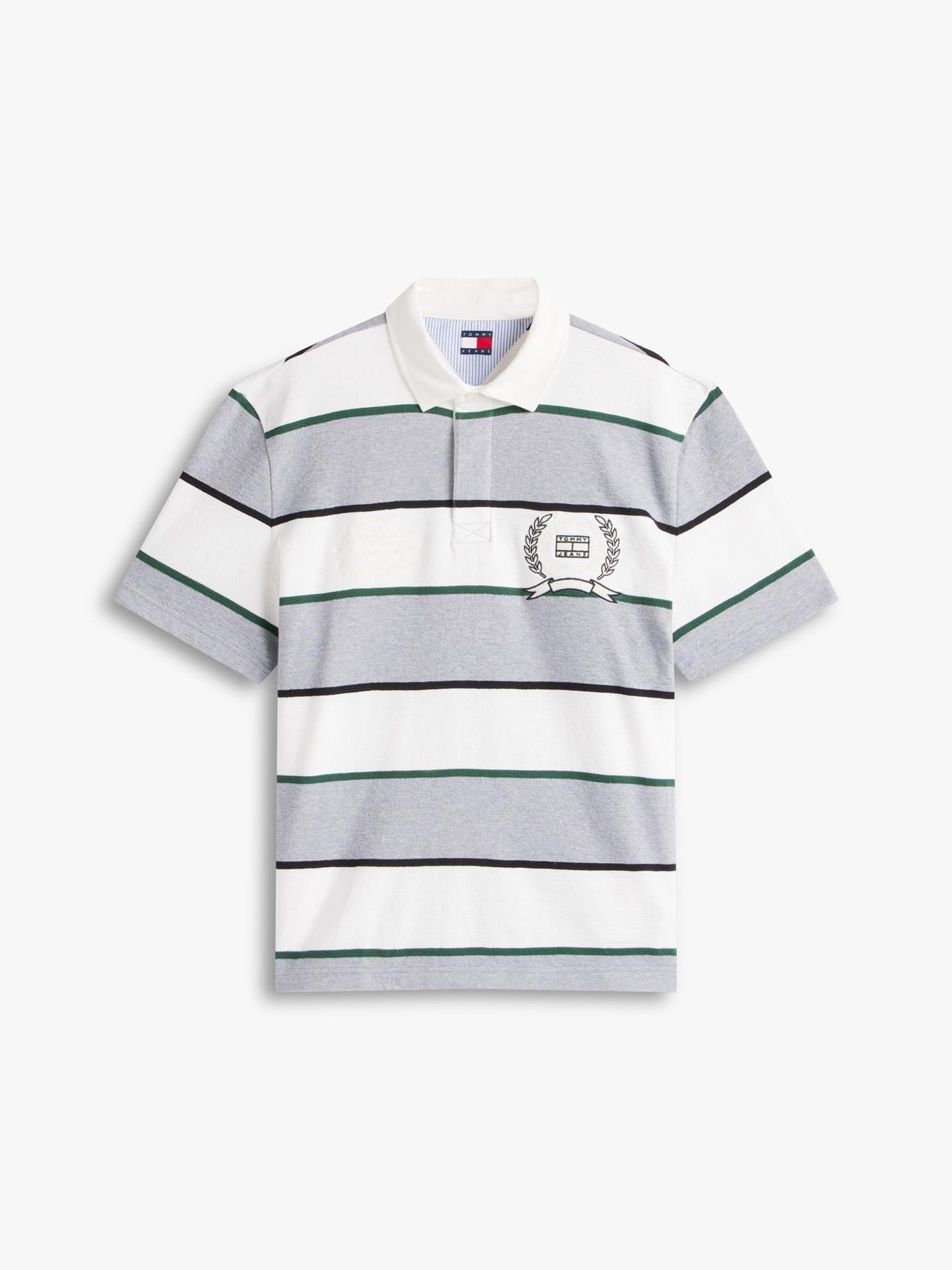 Polo A Rayas Estilo Rugby Relaxed Fit-4