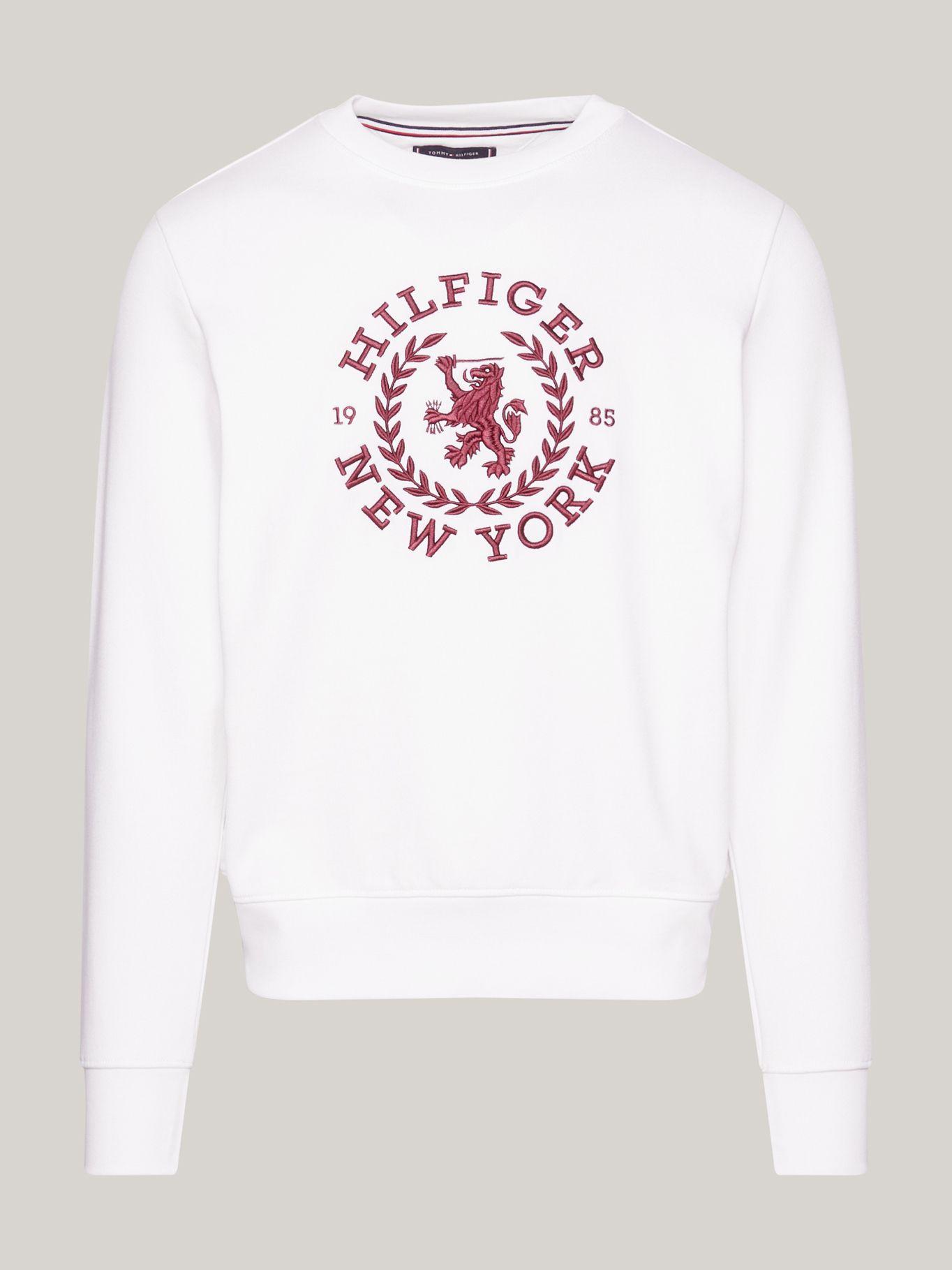 POLERÓN I CREST LOGO BLANCO TOMMY HILFIGER-4
