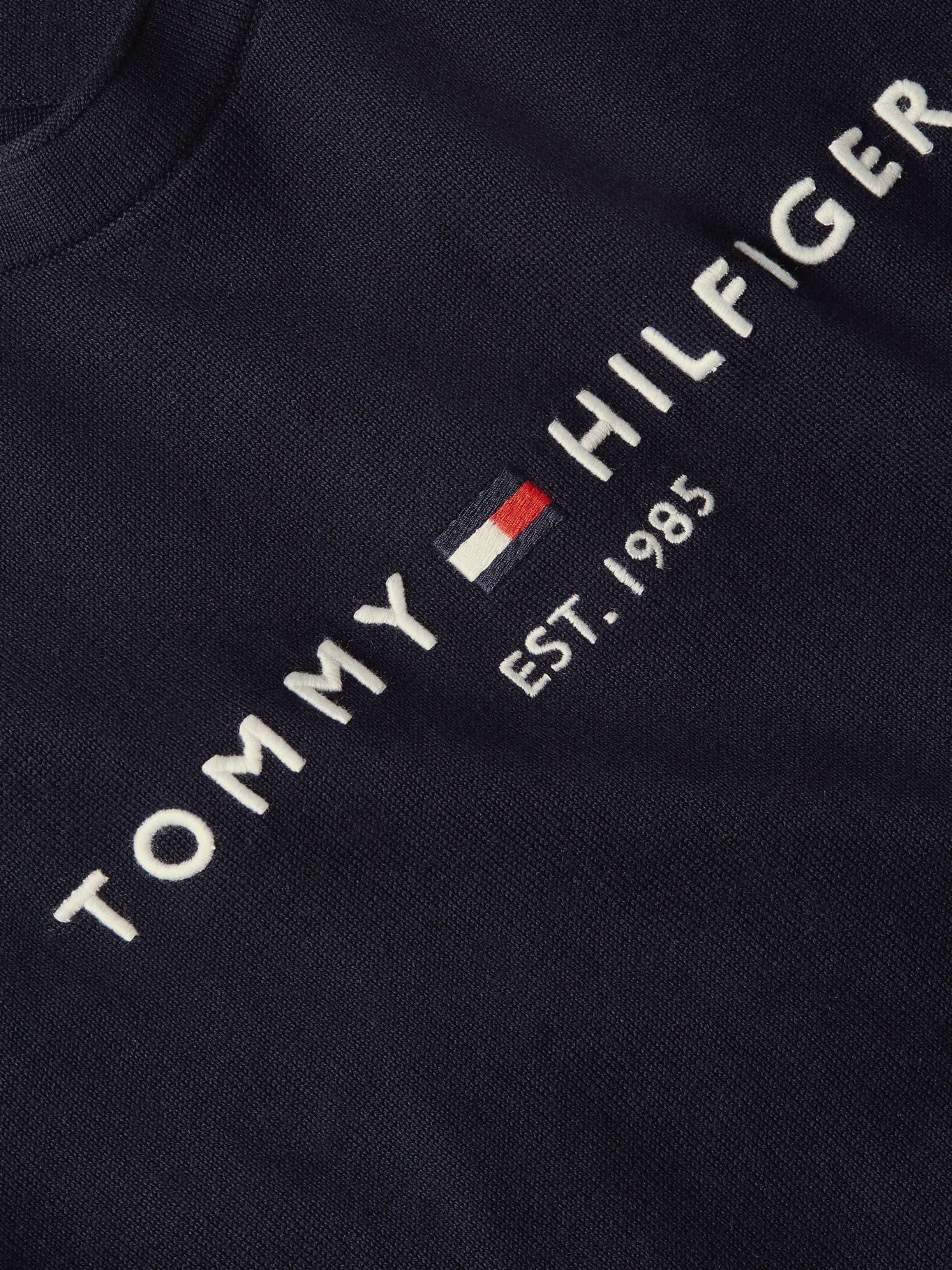 Sweater C-Neck Big Logo Azul Tommy Hilfiger-2