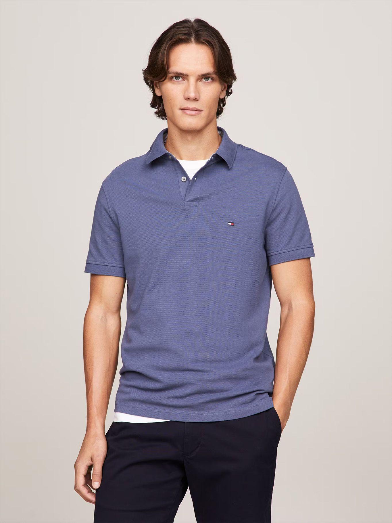 Polo Im 1985 Regular Fit Azul C9T Tommy Hilfiger-0