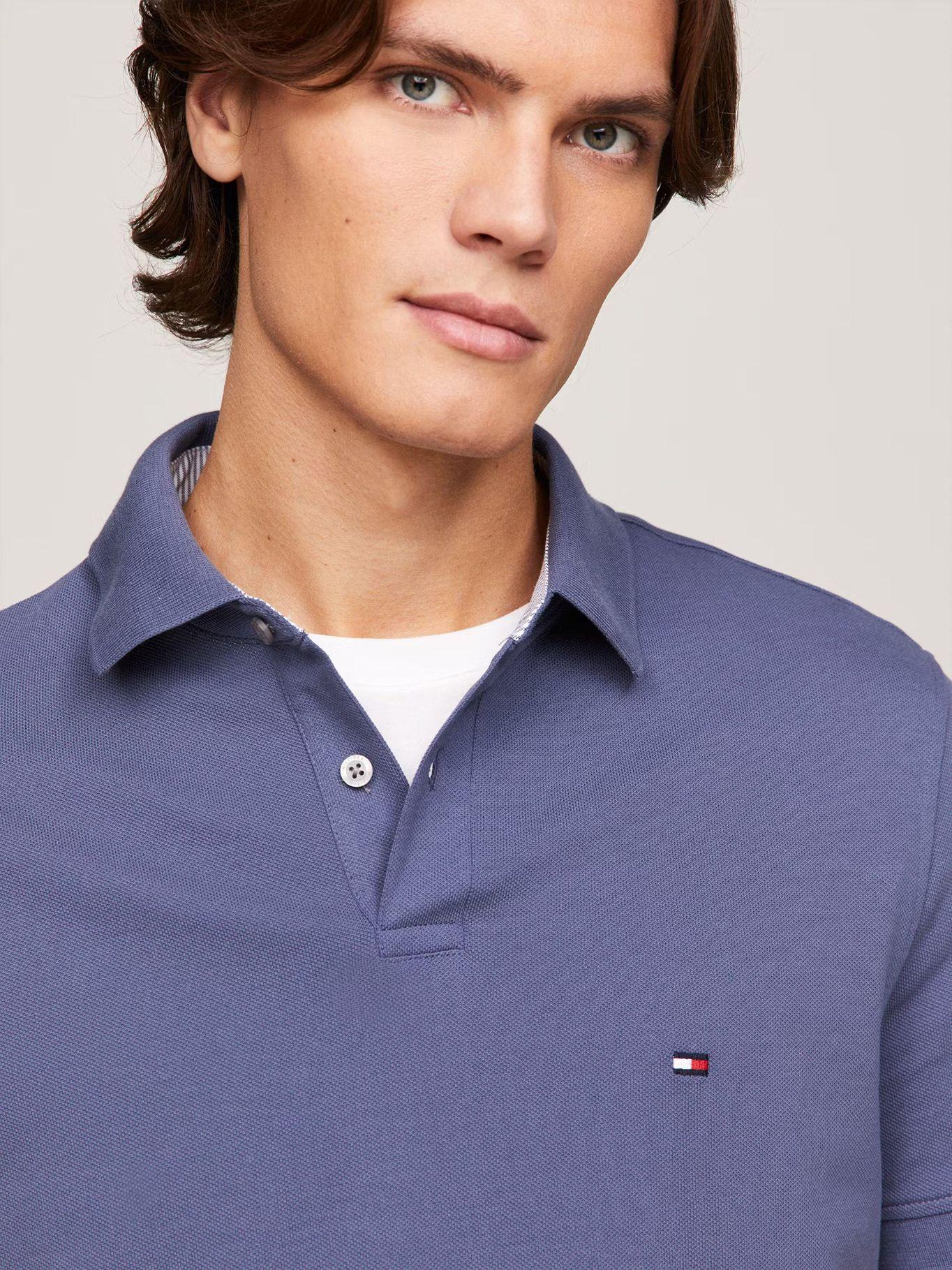 Polo Im 1985 Regular Fit Azul C9T Tommy Hilfiger-3